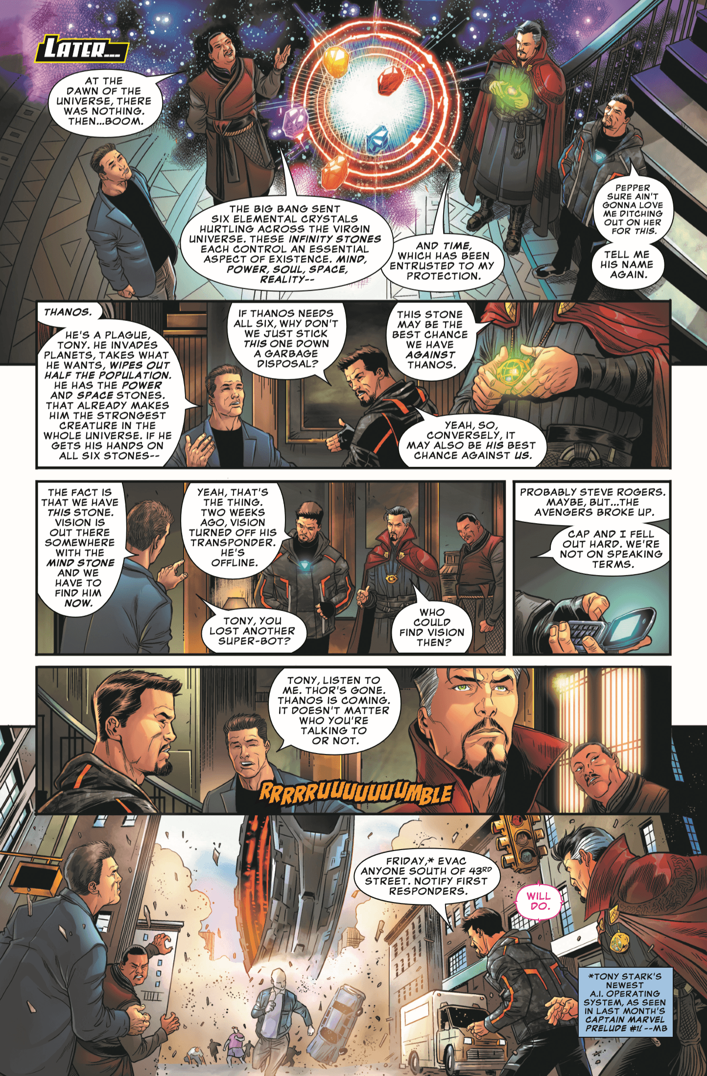 Marvel&#39;s Avengers: Untitled Prelude Comic