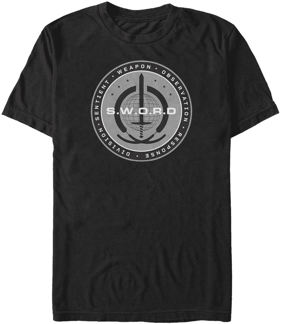 <a href="https://www.zazzle.com/s_w_o_r_d_emblem_t_shirt-235798331077444672">S.W.O.R.D. Logo T-Shirt</a> / Zazzle