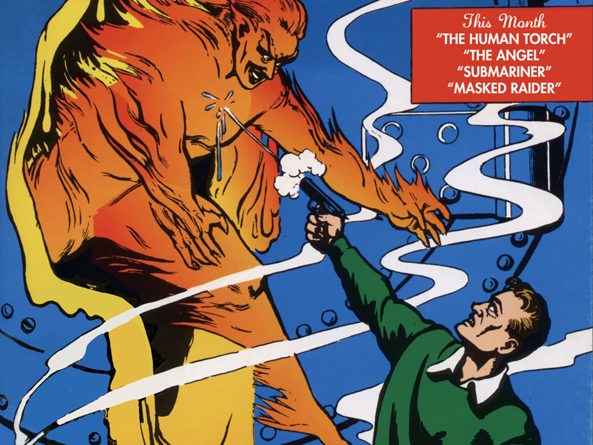 MARVEL COMICS (1939) #1 art by Frank Paul