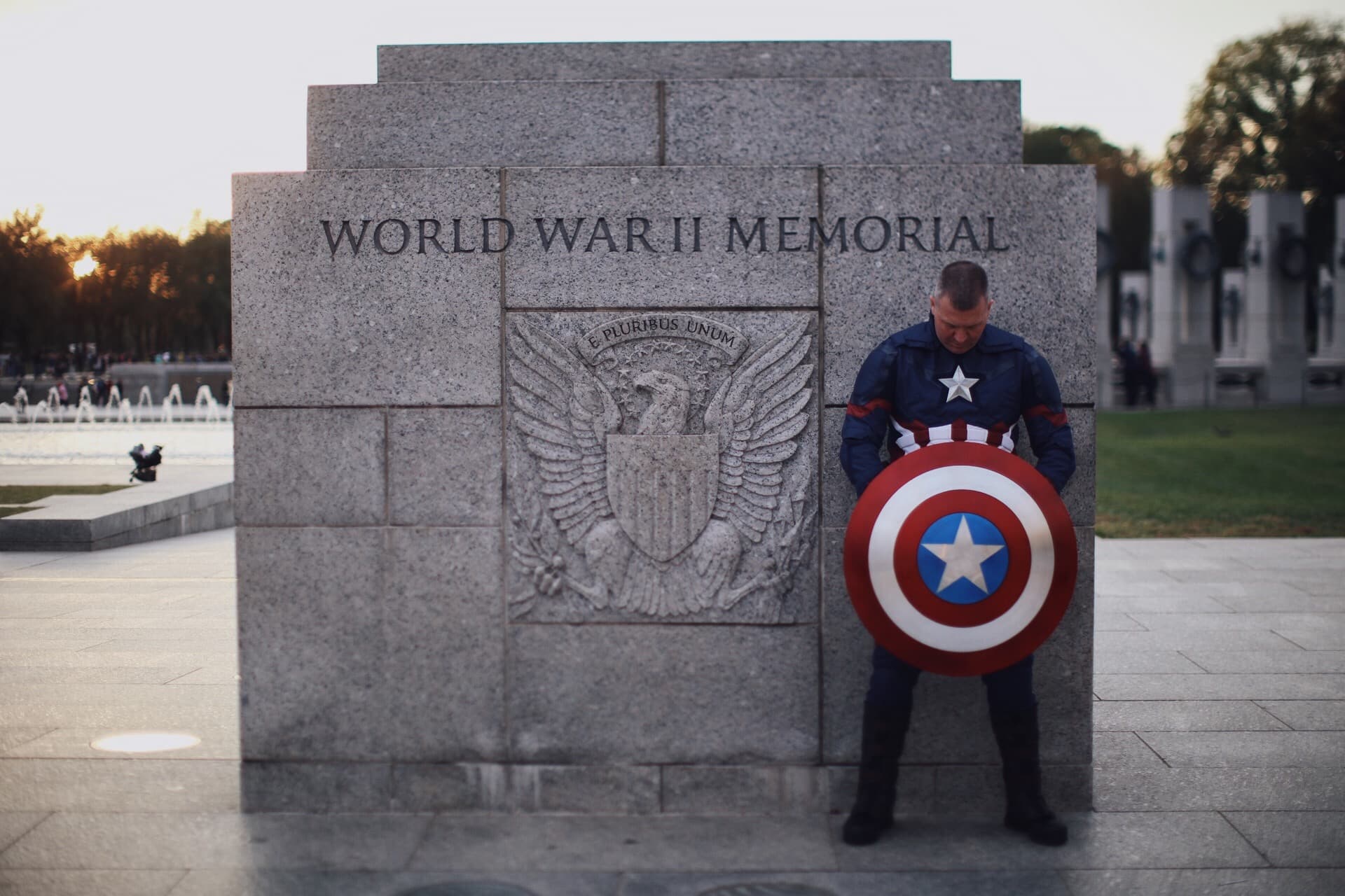 Mark Switzer as Captain America (Marvel Studios' Endgame)