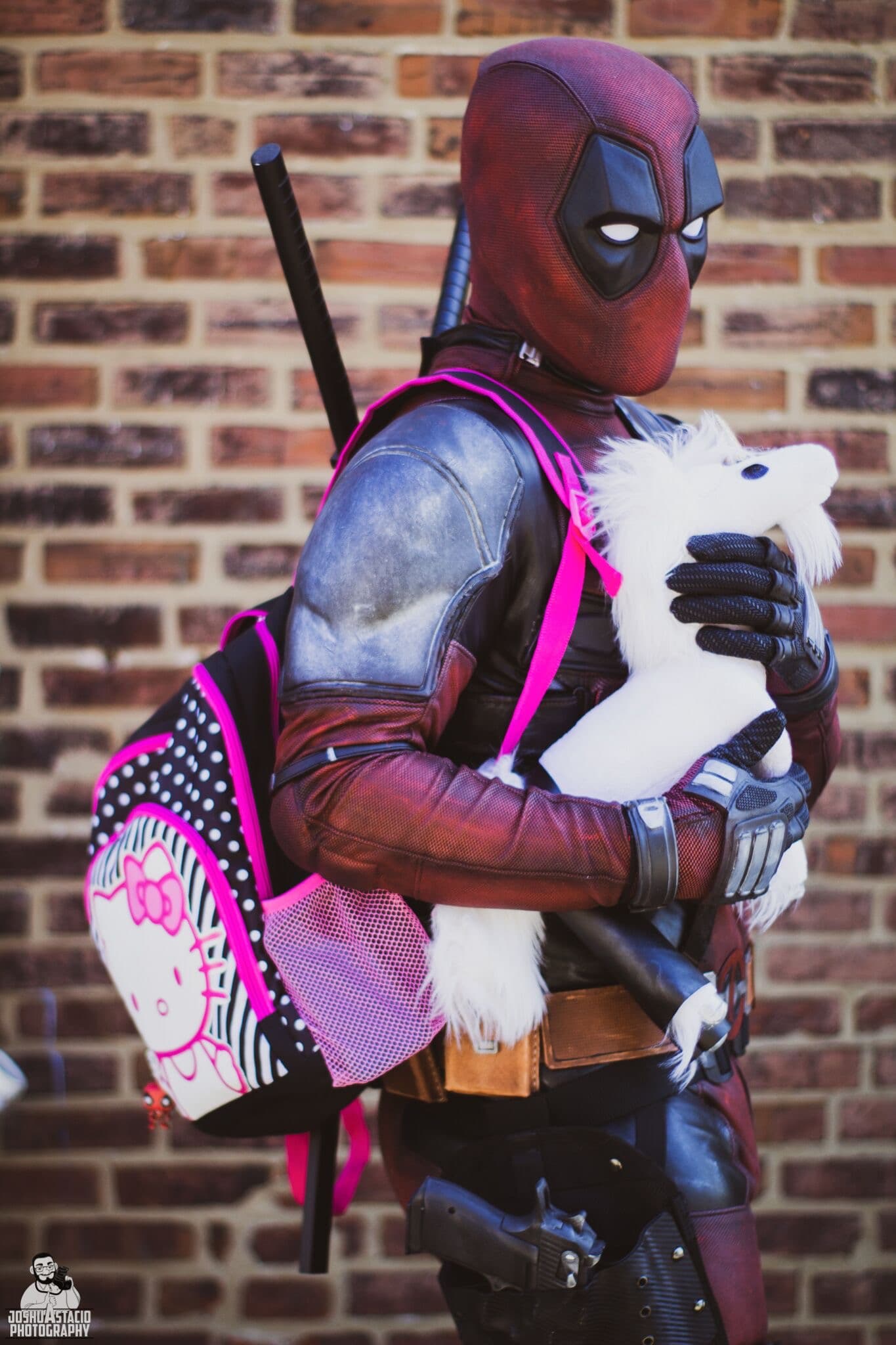 Erik as Deadpool