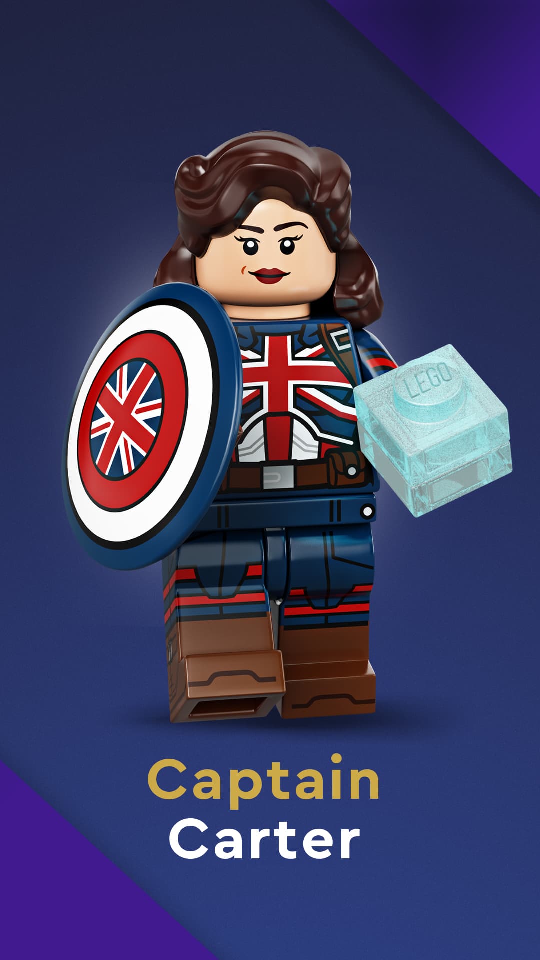 Captain Carter Lego Mini Figure - Coming Soon!