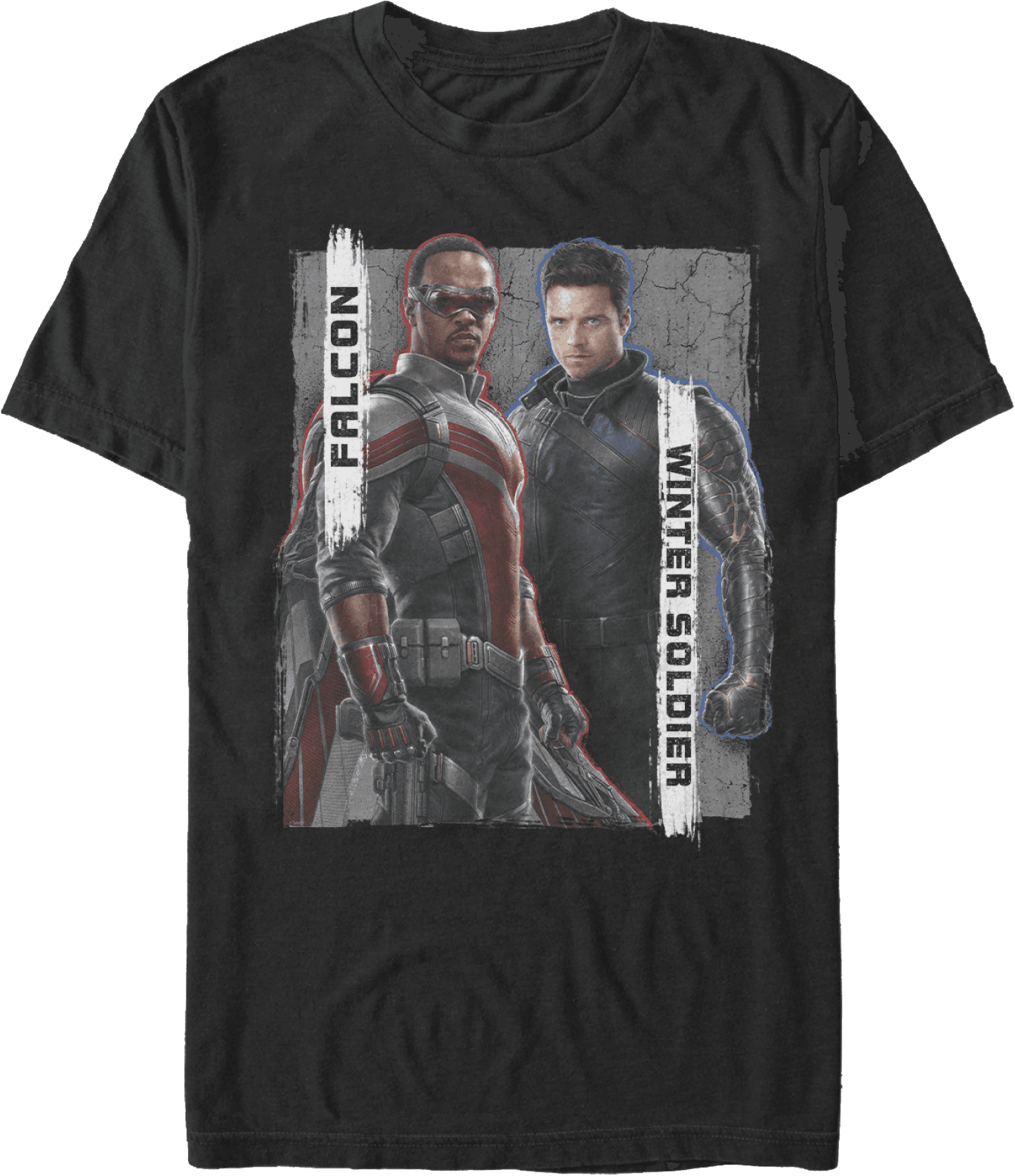 <a href=https://www.hottopic.com/product/marvel-the-falcon-and-the-winter-soldier-new-team-t-shirt/15222401.html>New Team T-Shirt</a> / Hot Topic