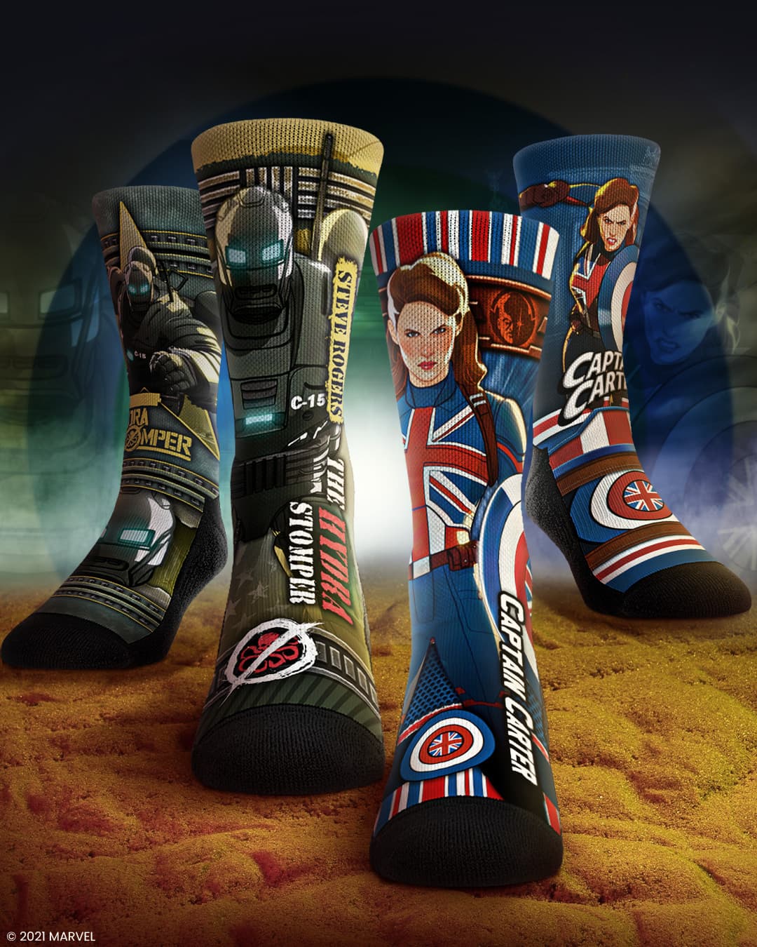 ‘What If...?’ Socks / shop it <a href=https://rockemsocks.com/collections/what-if>here</a>