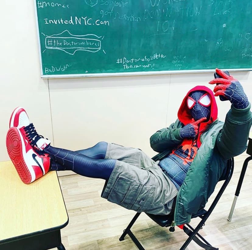 Flowfixa as Spider-Man/Miles Morales