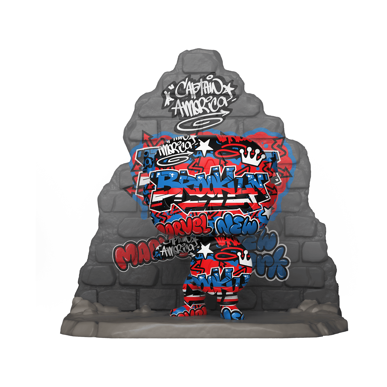 Street Art Collection - Captain America