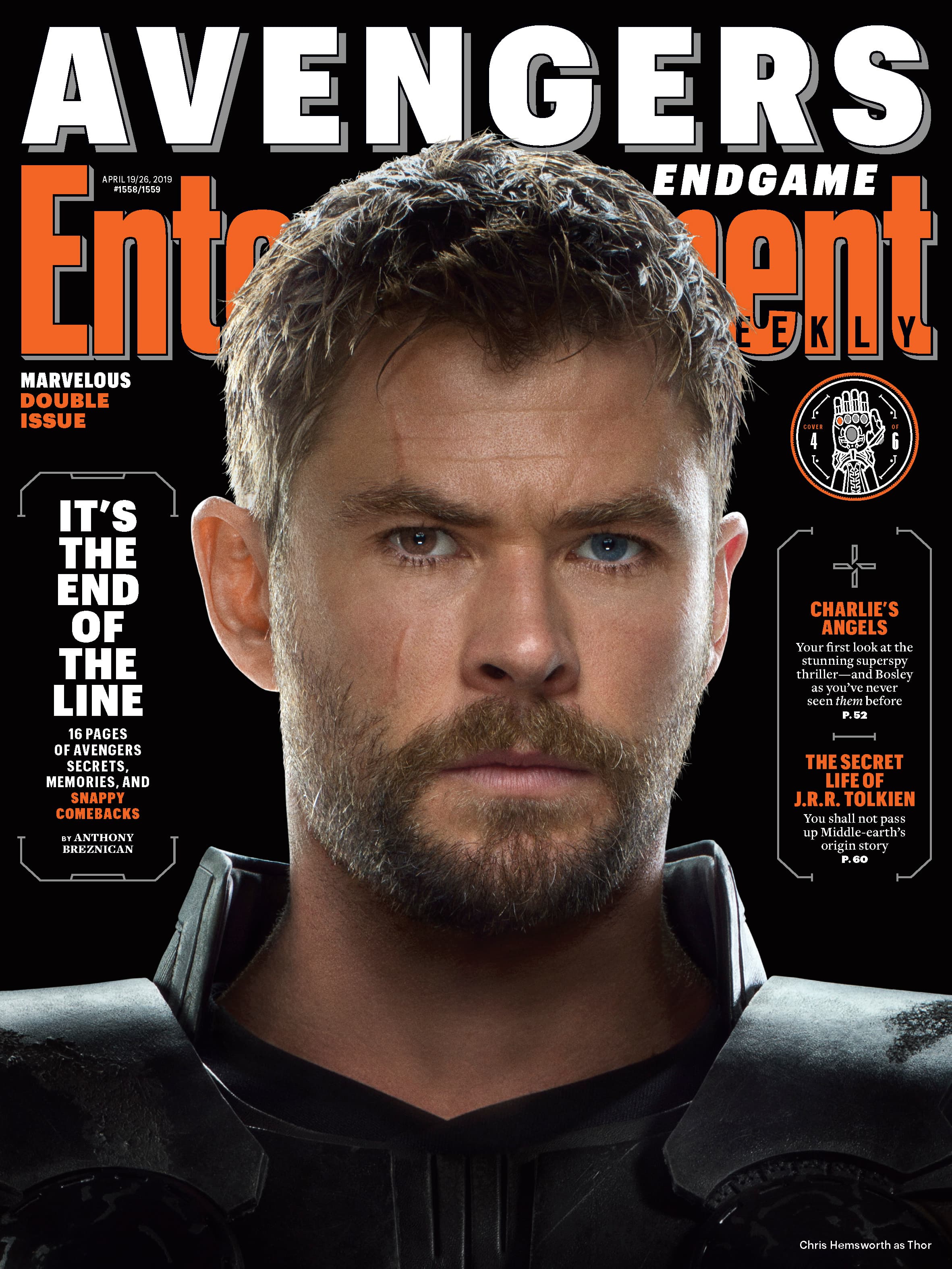 Thor Entertainment Weekly Cover