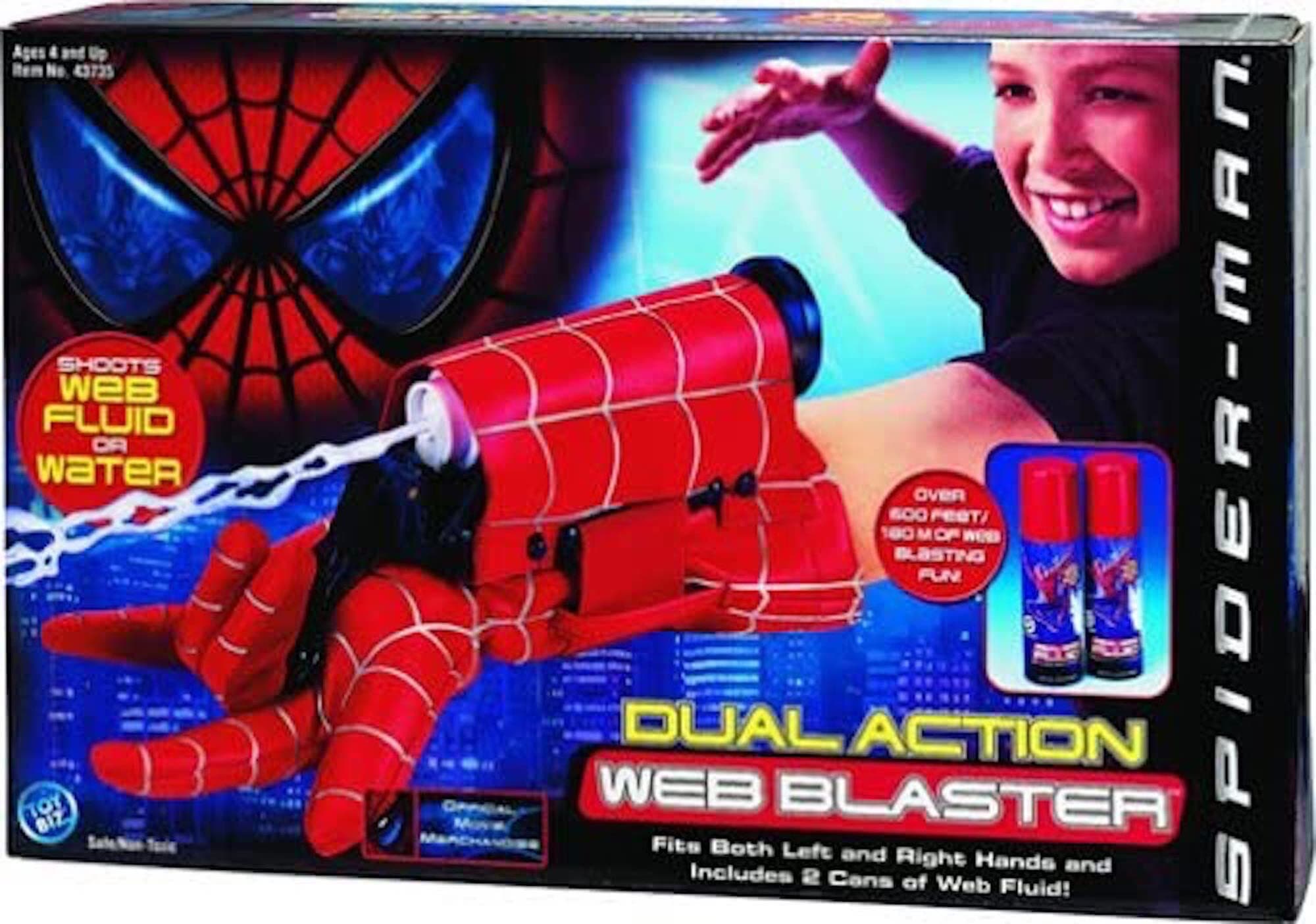 Marvel Spider-Man Web Blasters Web Shooters Toy