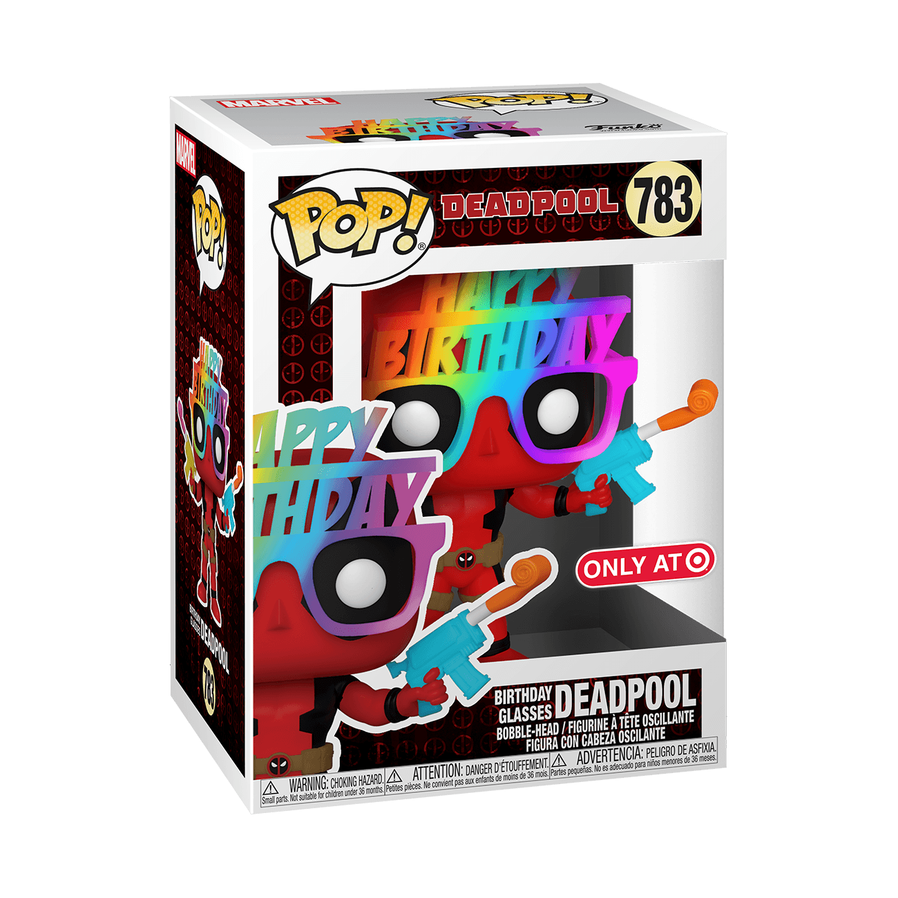 Deadpool Happy Birthday Glasses / Target Exclusive