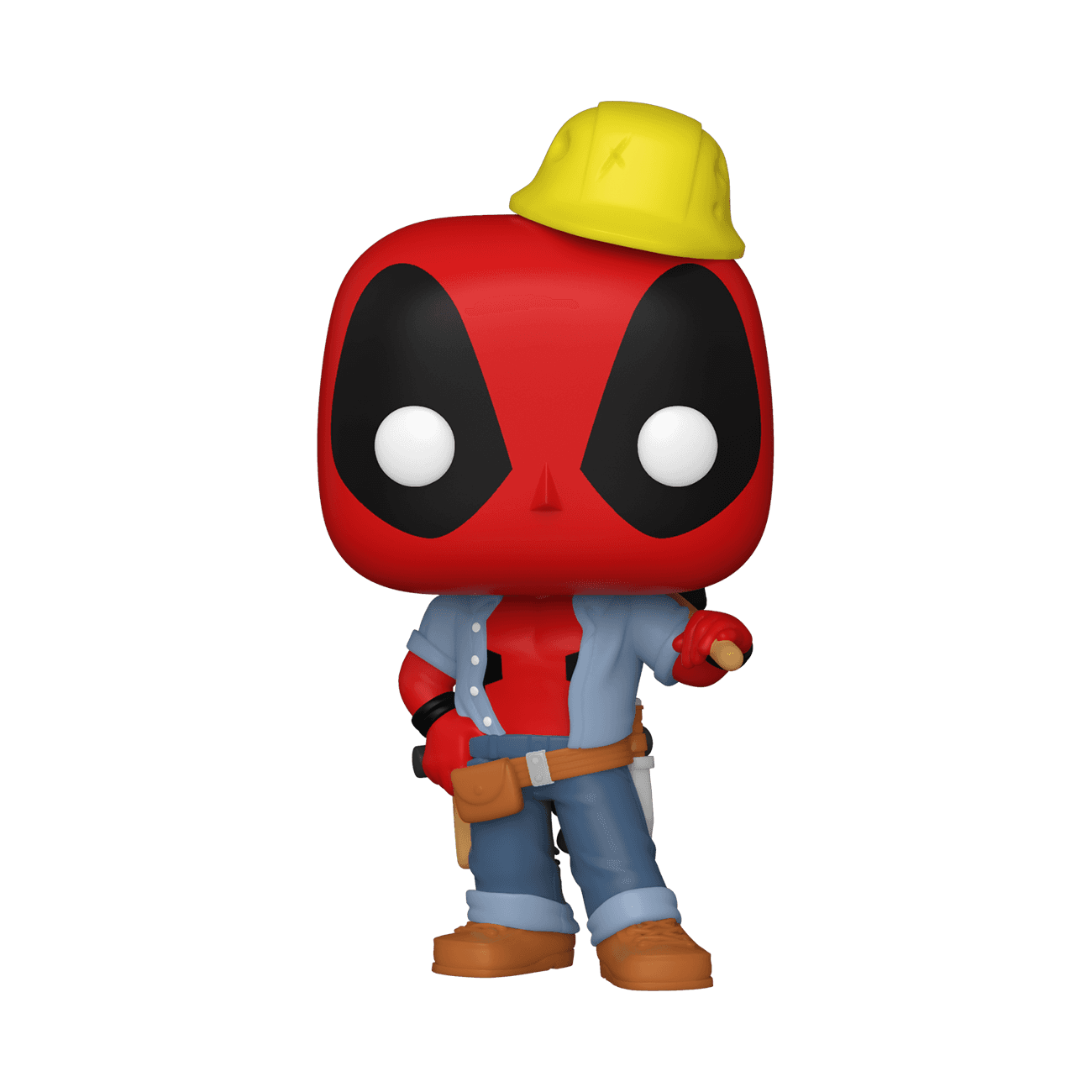 <a href="https://www.walmart.com/ip/Funko-POP-Marvel-Deadpool-30th-Construction-Worker-Walmart-Exclusive/211257504"> Deadpool Construction Worker Funko Pop </a> / Walmart