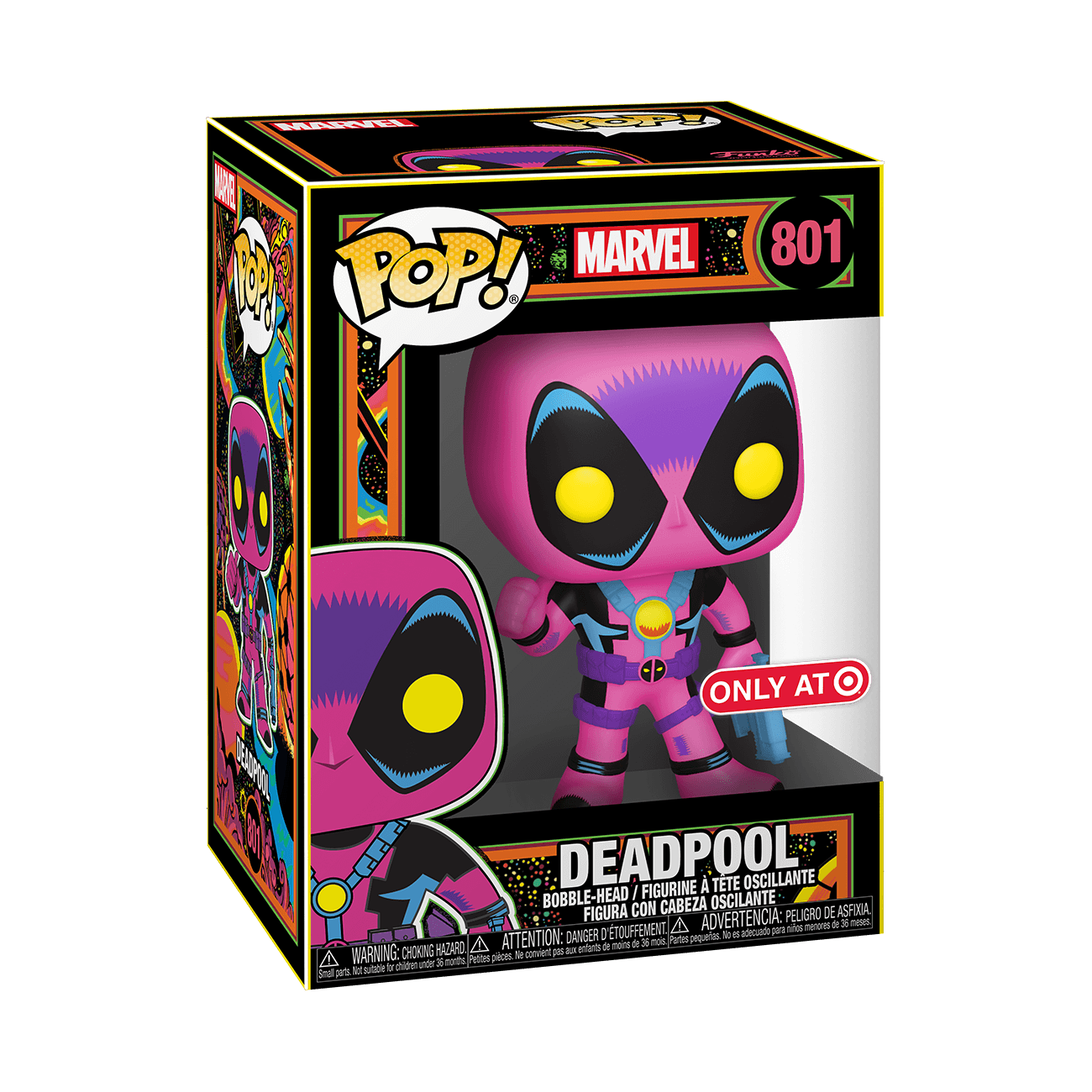 Deadpool Black Light Funko Pop!