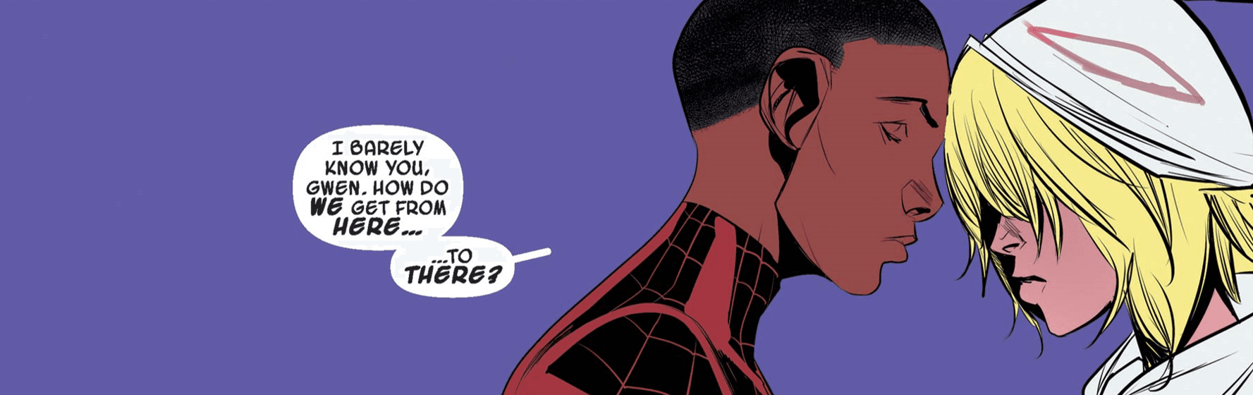 Spider-Man (Miles Morales) & Spider-Gwen