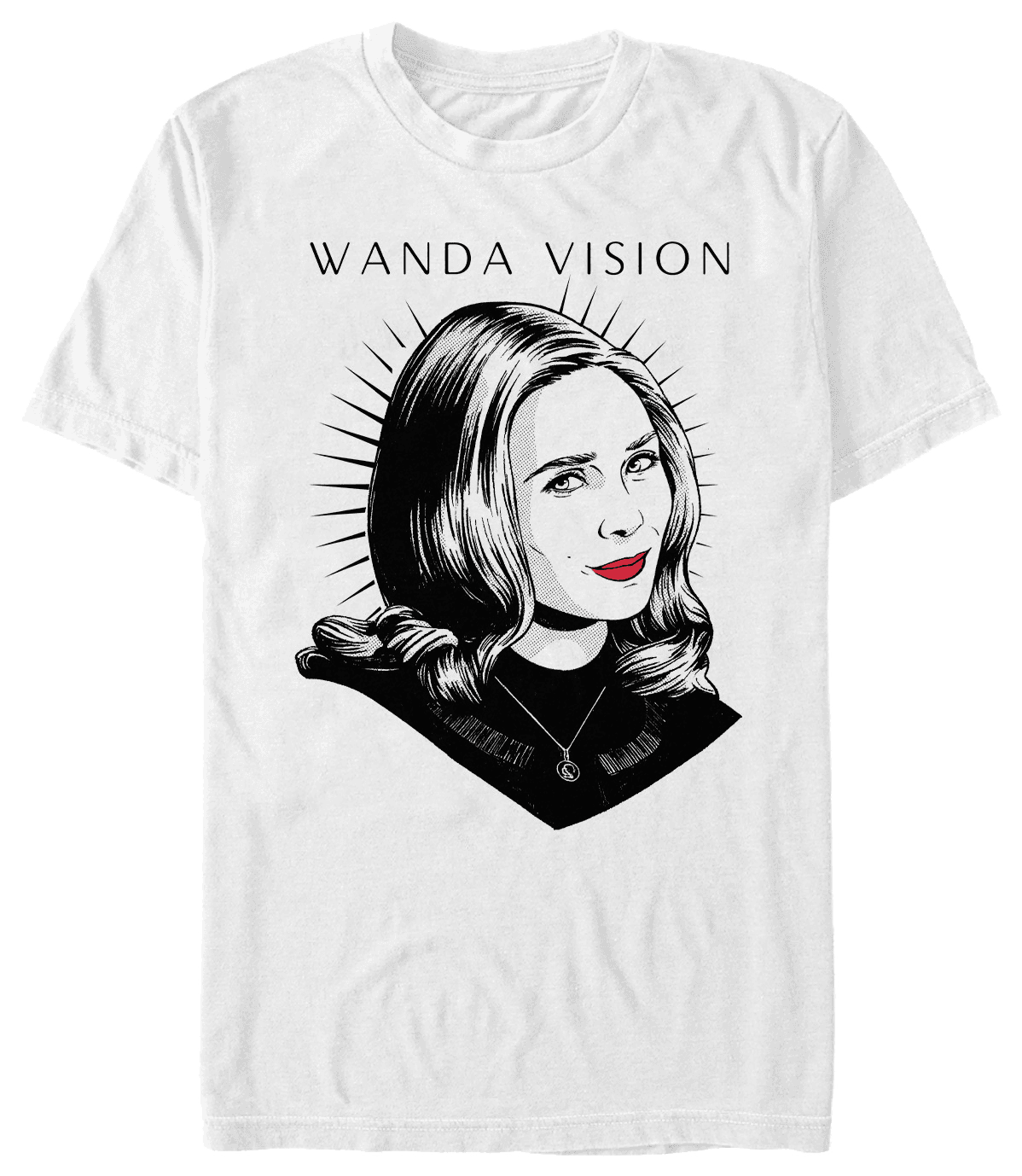WandaVision Red Lips T-Shirt / Hot Topic