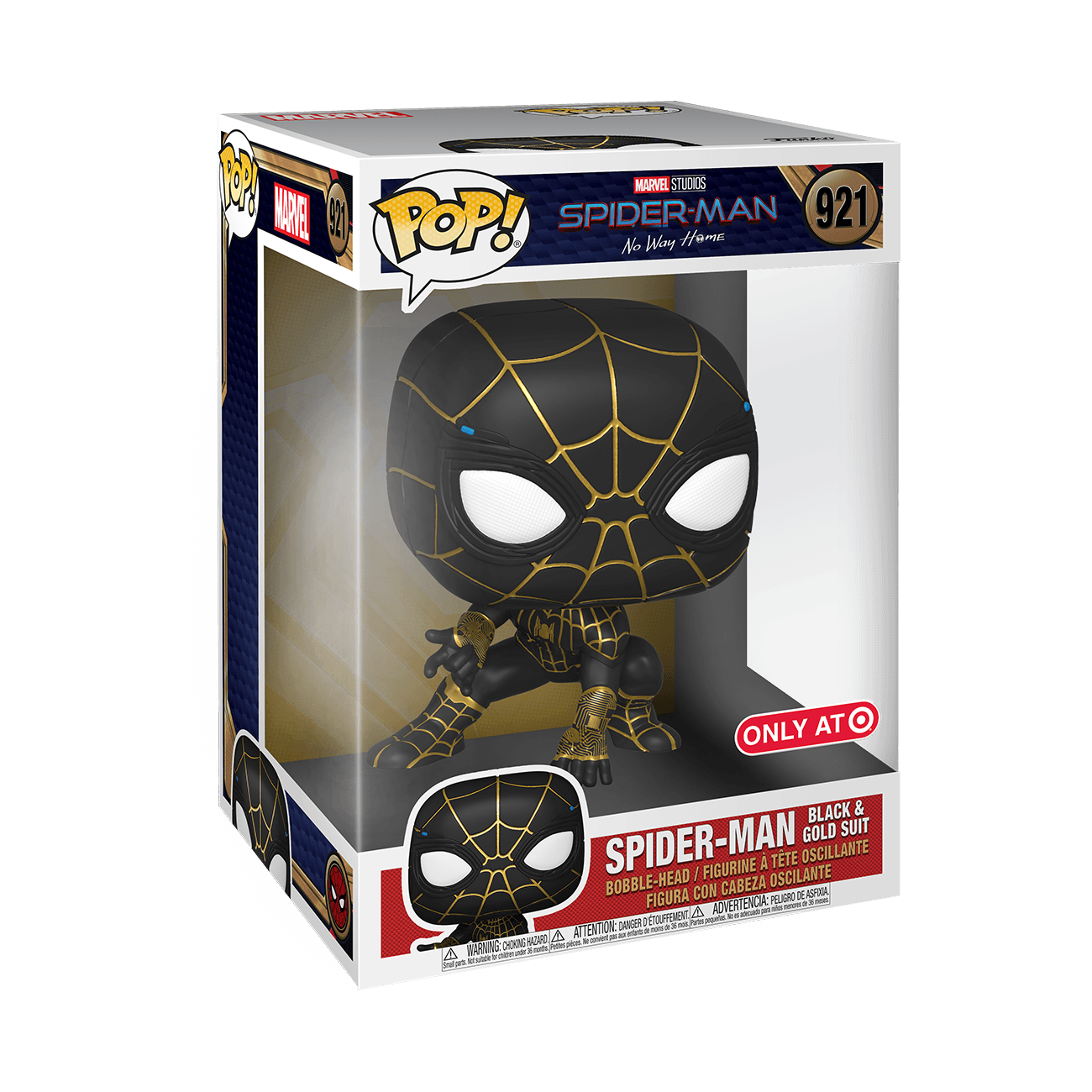 ‘Spider-Man: No Way Home’ Funko - Black & Gold Suit (Target Exclusive)