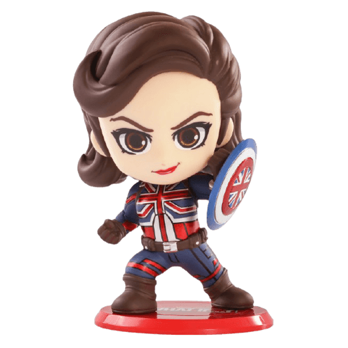 Captain Carter Cosbaby Bobble-Head by Hot Toys / shop it <a href=https://www.shopdisney.com/marvels-captain-carter-cosbaby-bobble-head-by-hot-toys-marvel-what-if...-pre-order-489522860792.html>here</a>