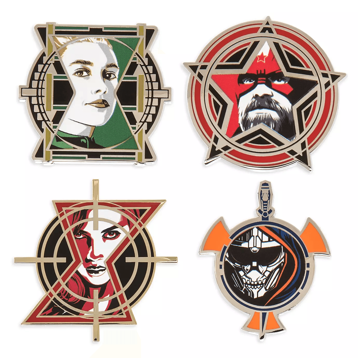 Black Widow Pin Set – Limited Edition / ShopDisney