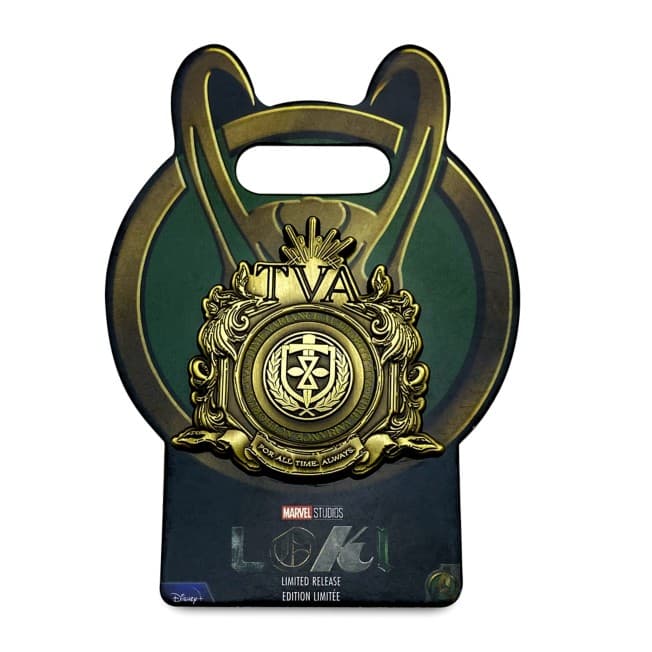<a href=https://www.shopdisney.com/time-variance-authority-logo-pin-loki-limited-release-465054544922.html>Loki Limited Edition Pin</a> / Shop Disney