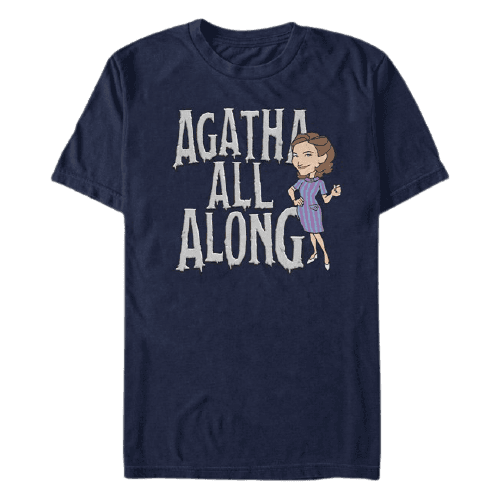 Agatha T-Shirt / shop it <a href=https://www.shopdisney.com/agatha-t-shirt-for-adults-wandavision-6720106273195M.html>here</a>
