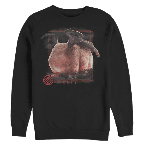 Morris Sweatshirt / shop it <a href=https://www.shopdisney.com/morris-sweatshirt-for-adults-shang-chi-and-the-legend-of-the-ten-rings-6720106273438M.html>here</a>