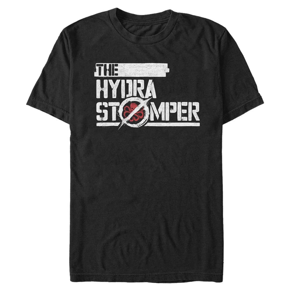 The Hydra Stomper T-Shirt / shop it <a href=https://www.hottopic.com/product/marvel-what-if...-hydra-stomper-steve-rogers-t-shirt/16496977.html>here</a>