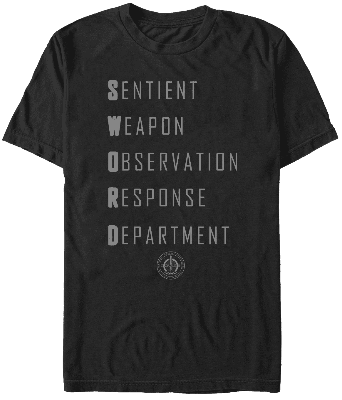 <a href="https://www.amazon.com/Marvel-WandaVision-S-W-O-R-D-Acronymn-T-Shirt/dp/B08SSXQDWX/">S.W.O.R.D. Acronym T-Shirt</a>/ Amazon