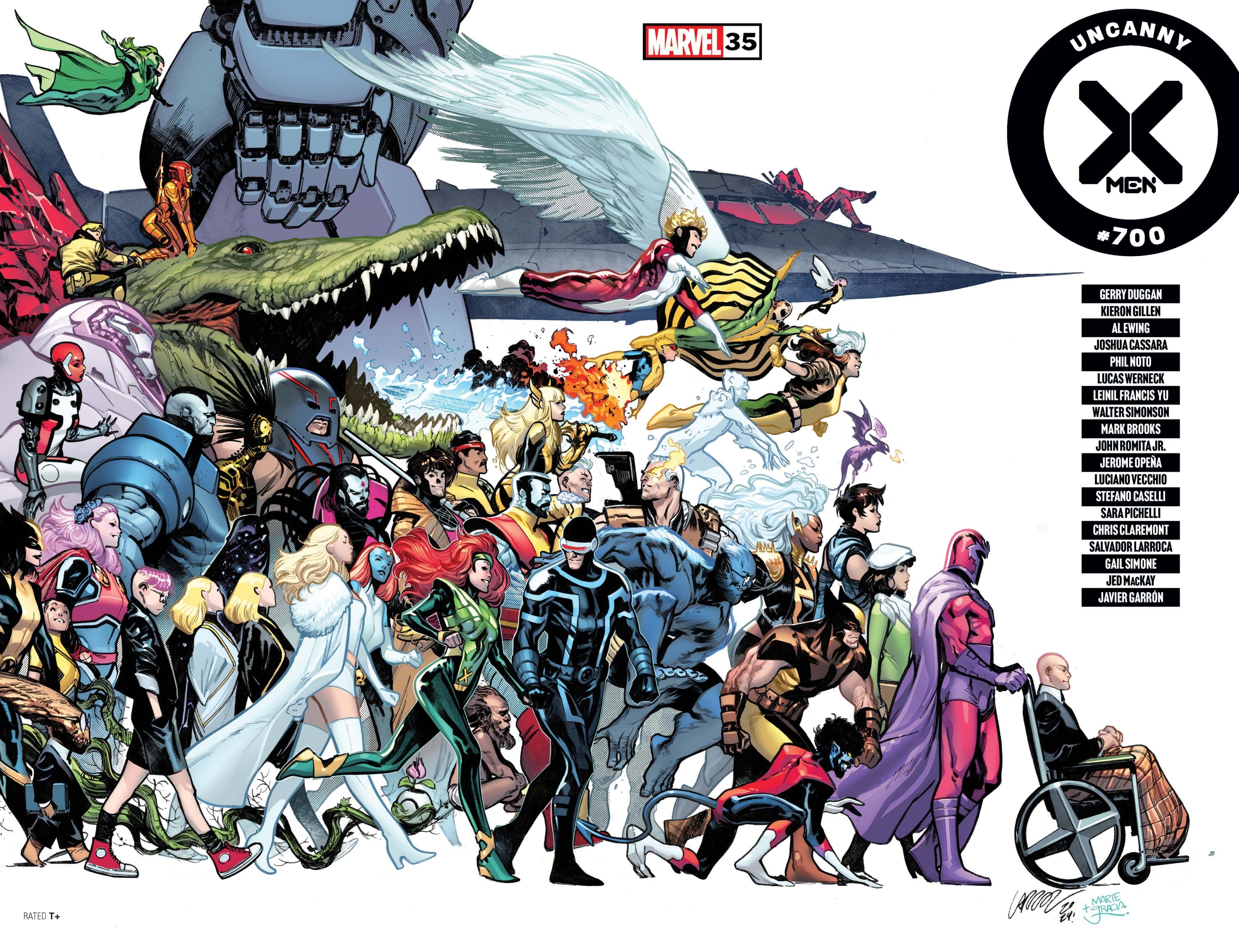 X-MEN (2021) #35 cover by Pepe Larraz