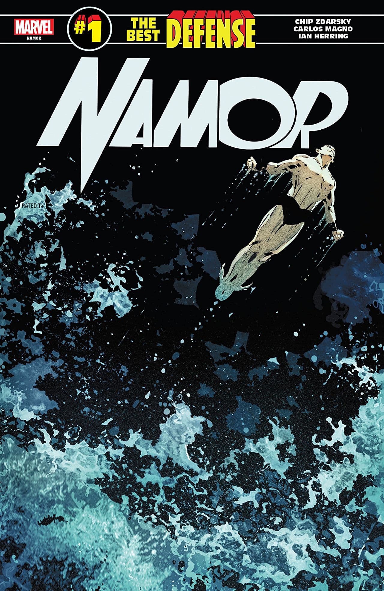 Namor: The Best Defense #1cover by Ron Garney