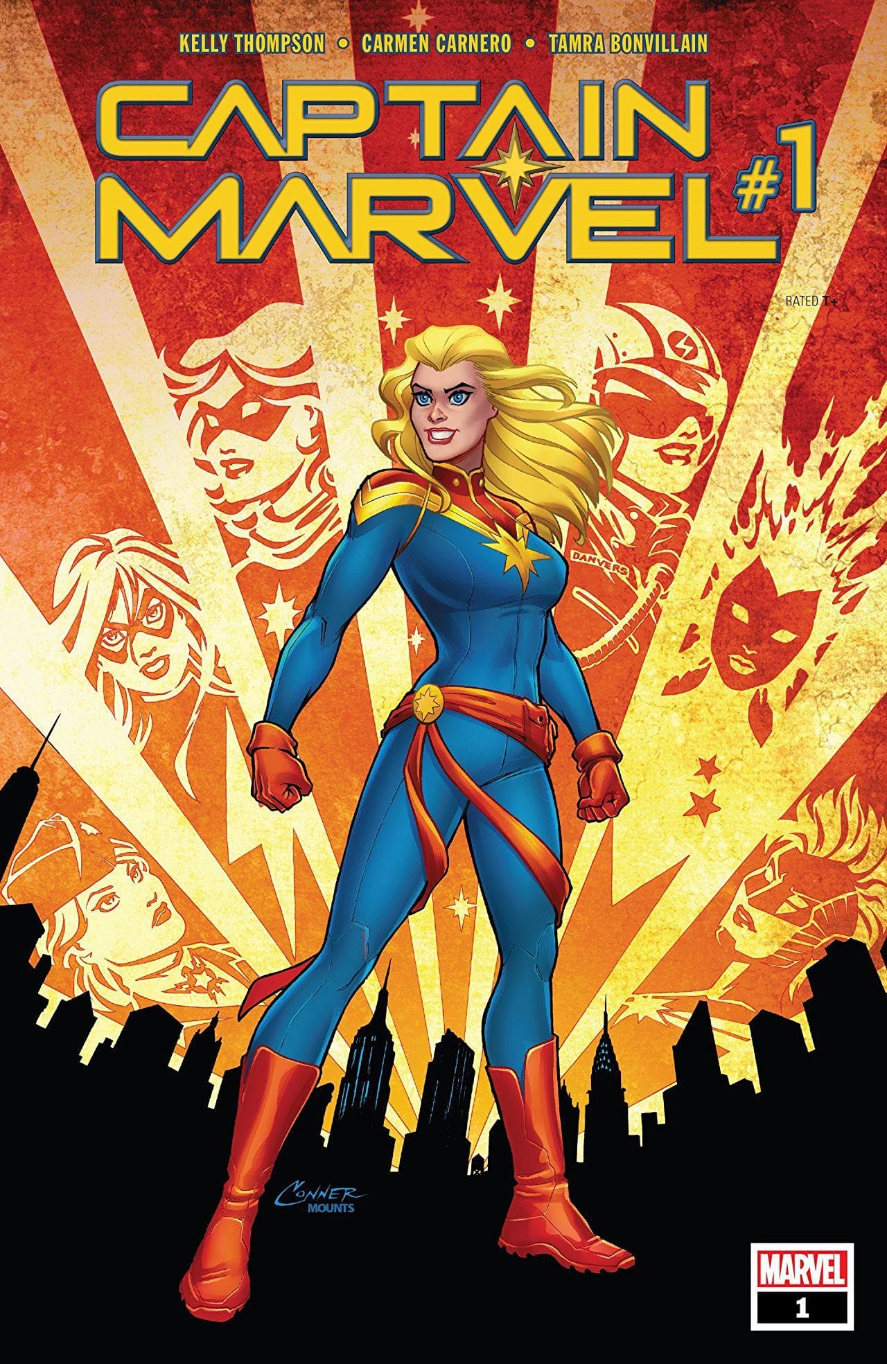 CAPTAIN MARVEL #1 cover