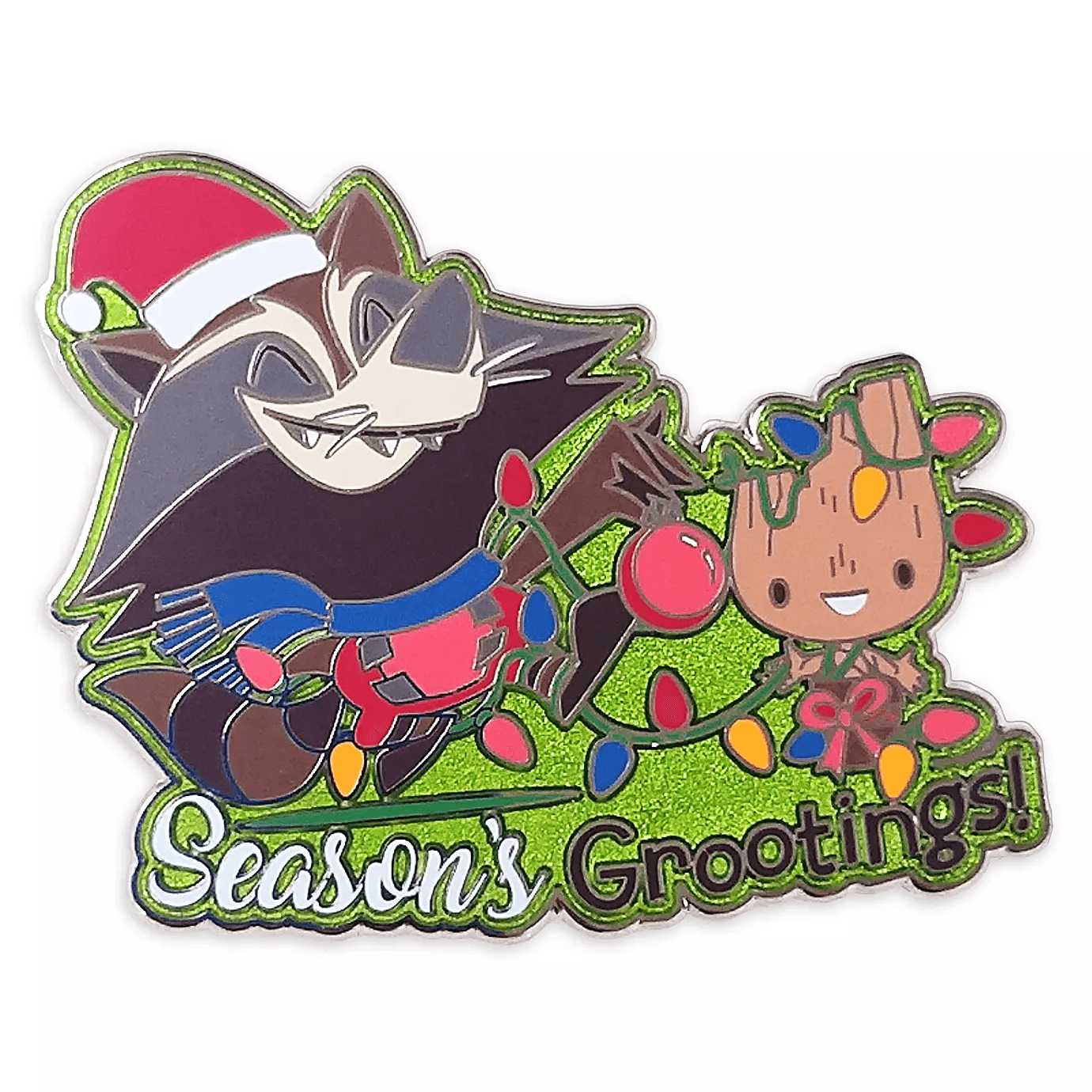 Rocket and Groot Holiday Pin – Guardians of the Galaxy / ShopDisney