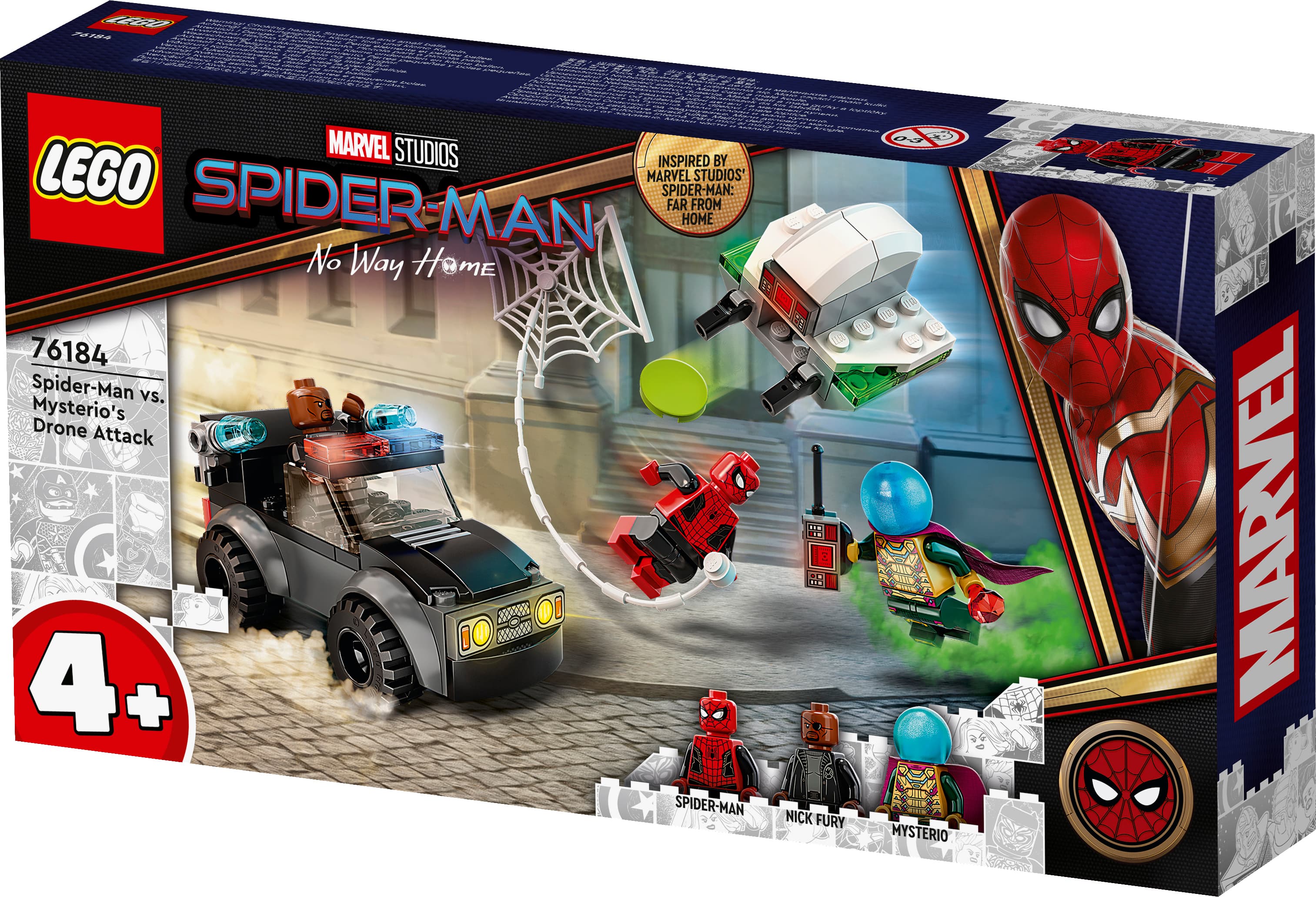 Spider-Man vs. Mysterio’s Drone Attack, $19.99