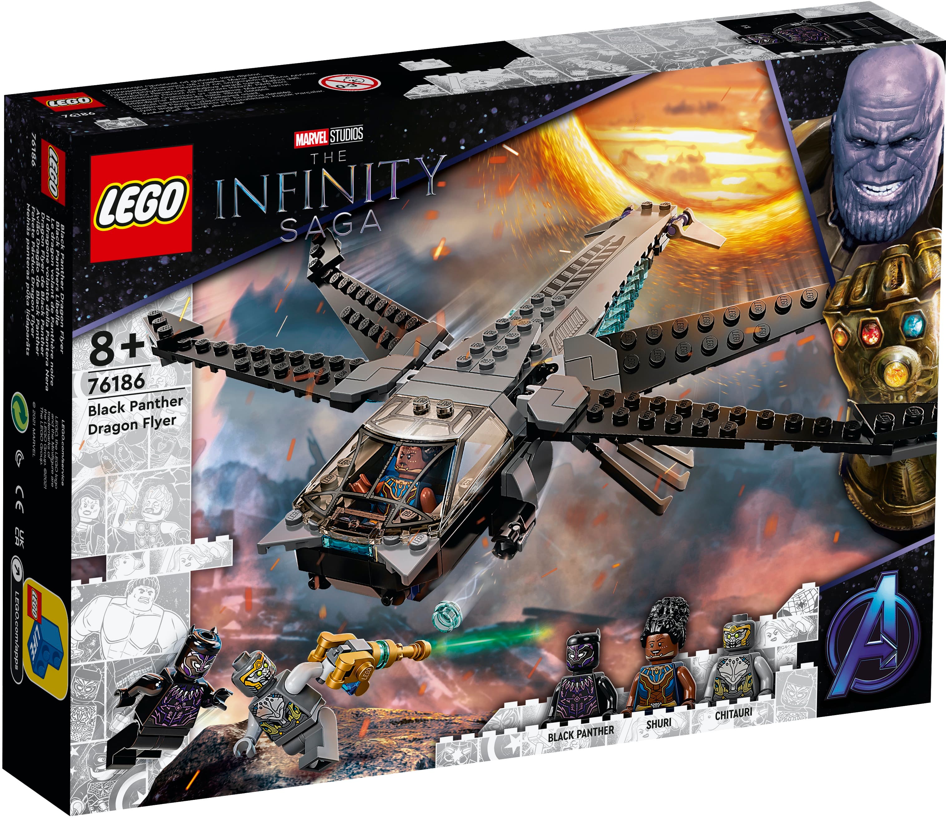 LEGO Black Panther Dragon Flyer