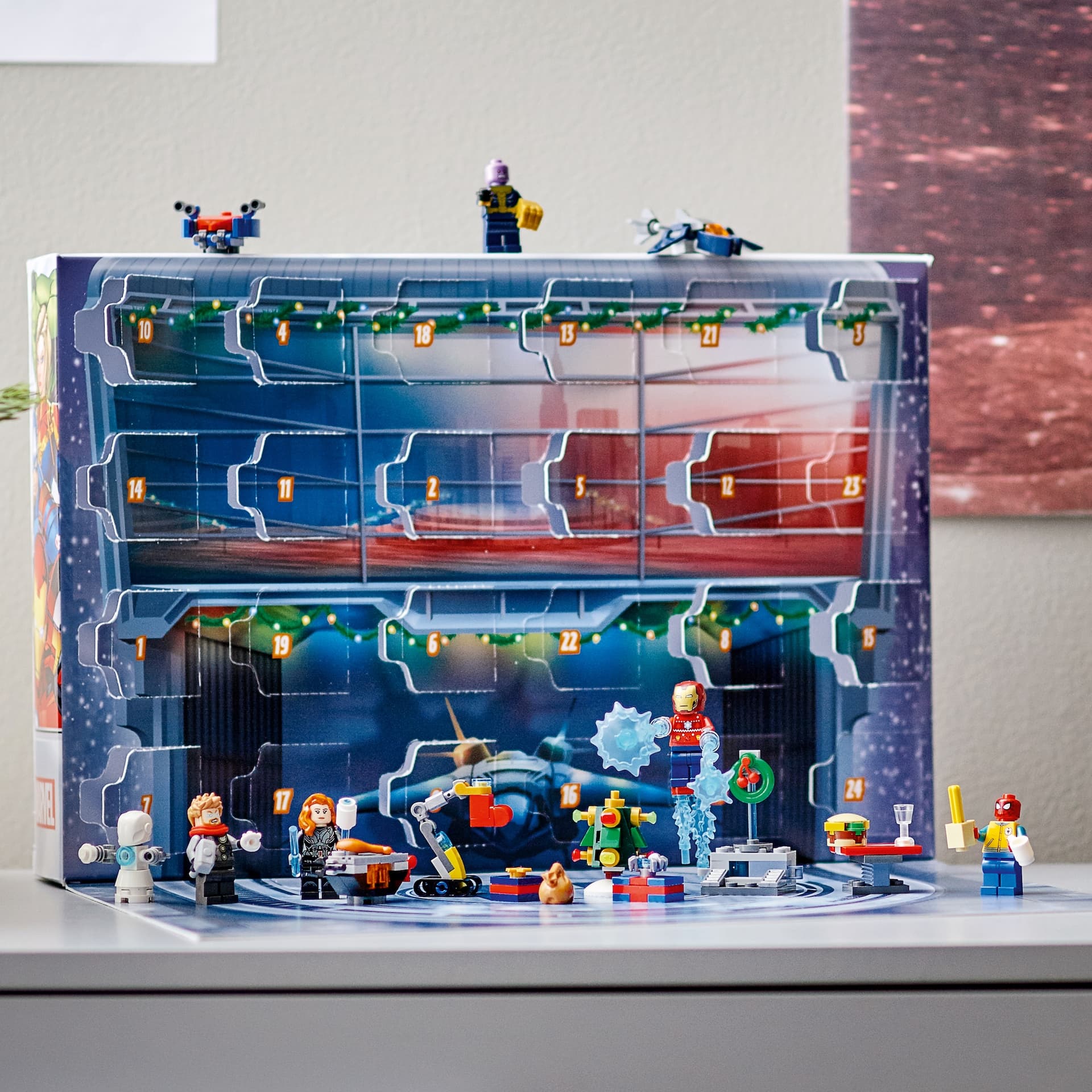 Get Into the (Early) Holiday Spirit with the LEGO Avengers Advent Calendar  | Marvel