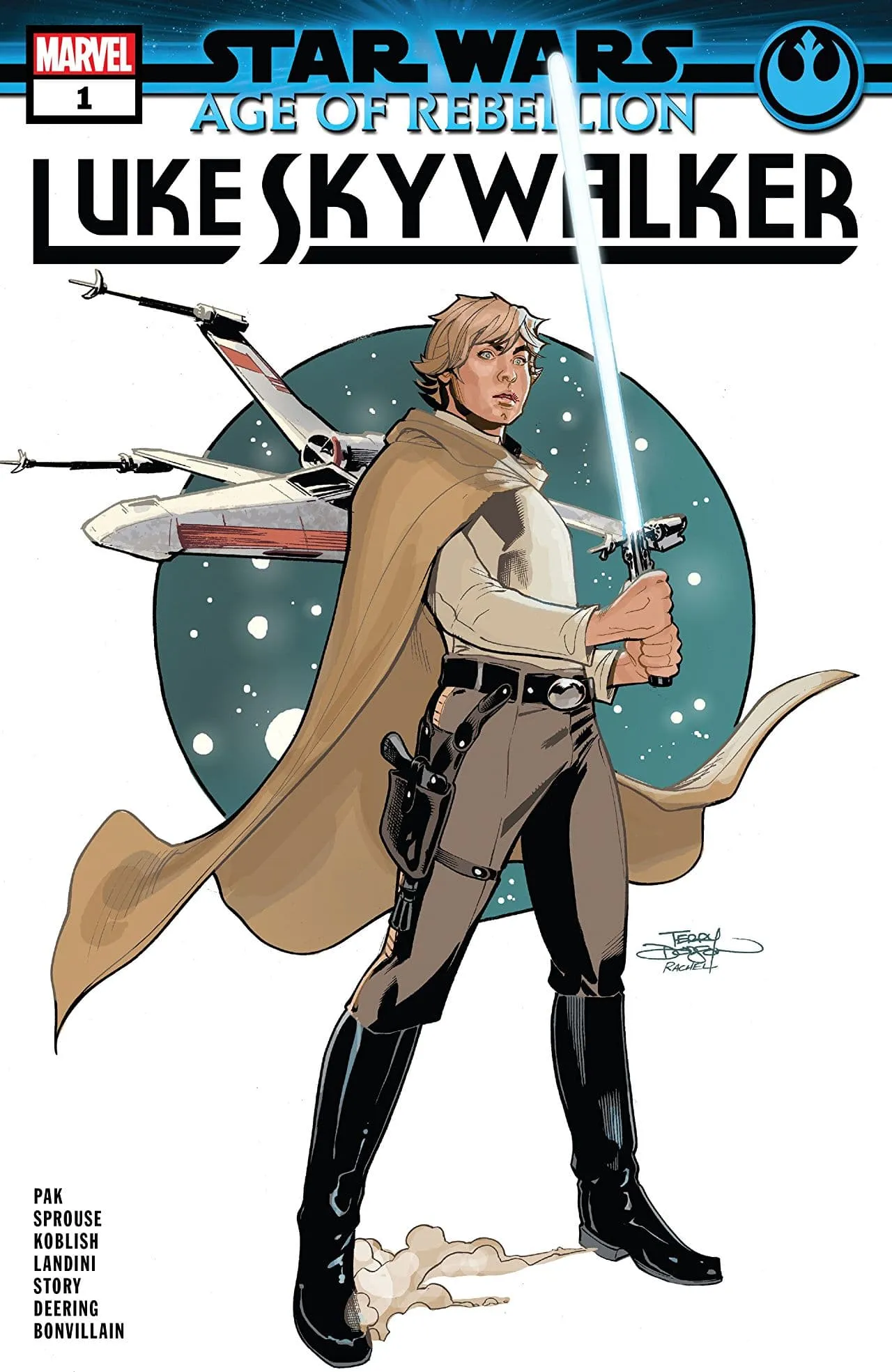 Drawing Luke Skywalker with 9 Different 'Star Wars' Artists