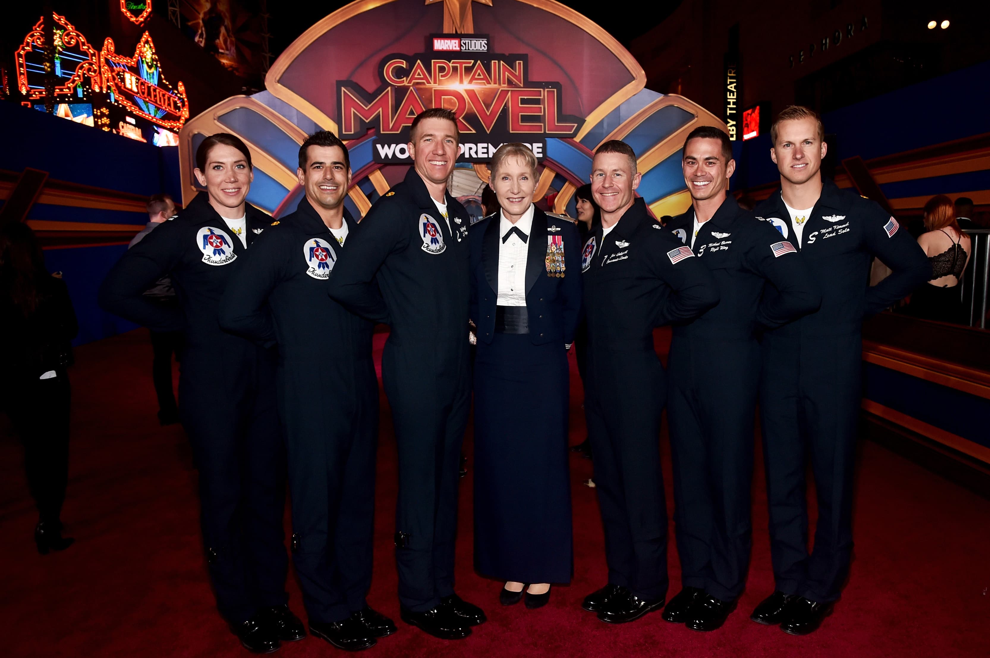 Marvel Studios' Captain Marvel World Premiere Red Carpet