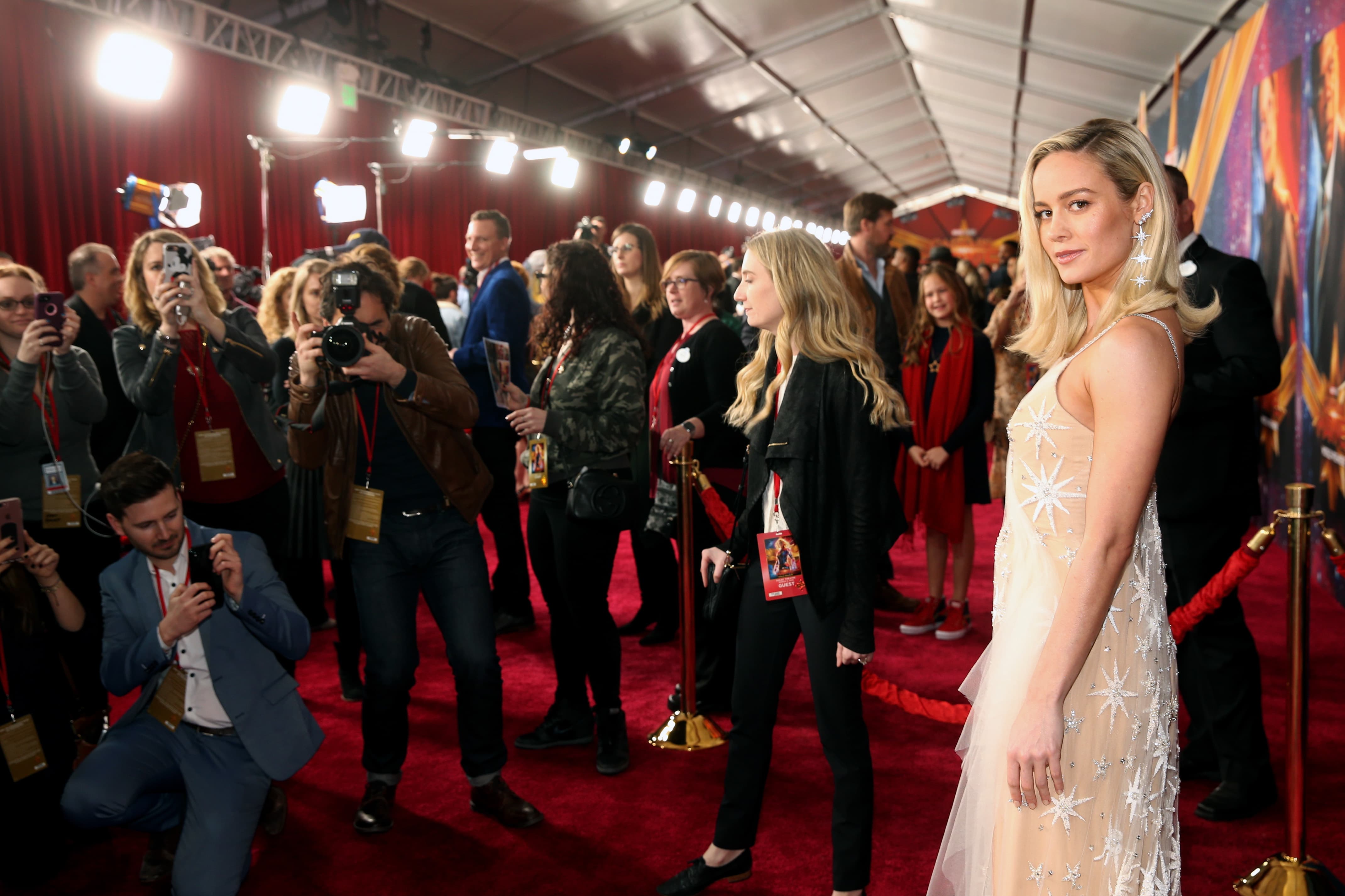 Marvel Studios' Captain Marvel World Premiere Red Carpet