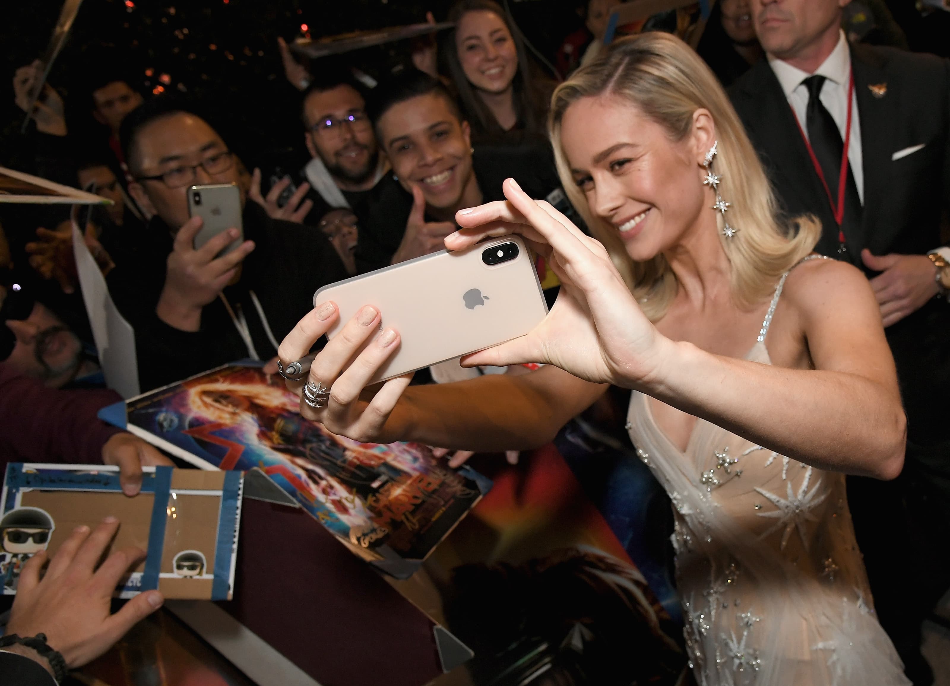 Marvel Studios' Captain Marvel World Premiere Red Carpet