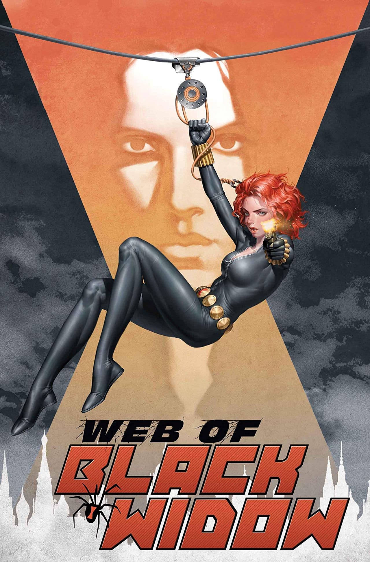 THE WEB OF BLACK WIDOW #1 cover by Jung-Geun Yoon