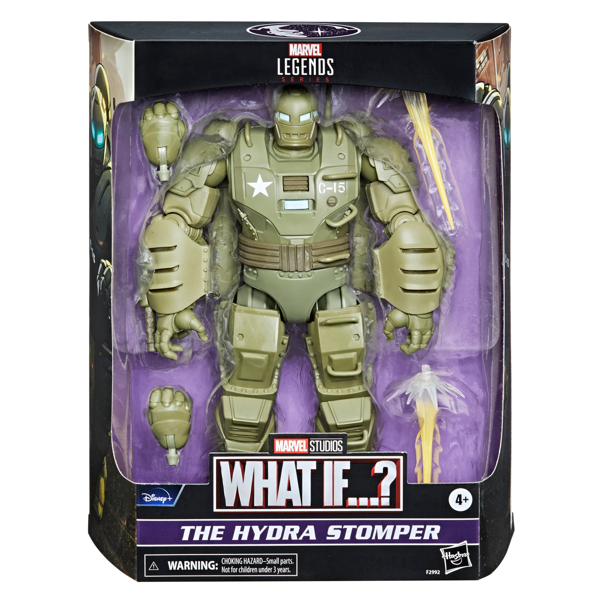 Marvel Legends The Hydra Stomper / shop it <a href=https://www.amazon.com/Legends-Stomper-Premium-Backpack-Accessories/dp/B08XB743TD>here</a>