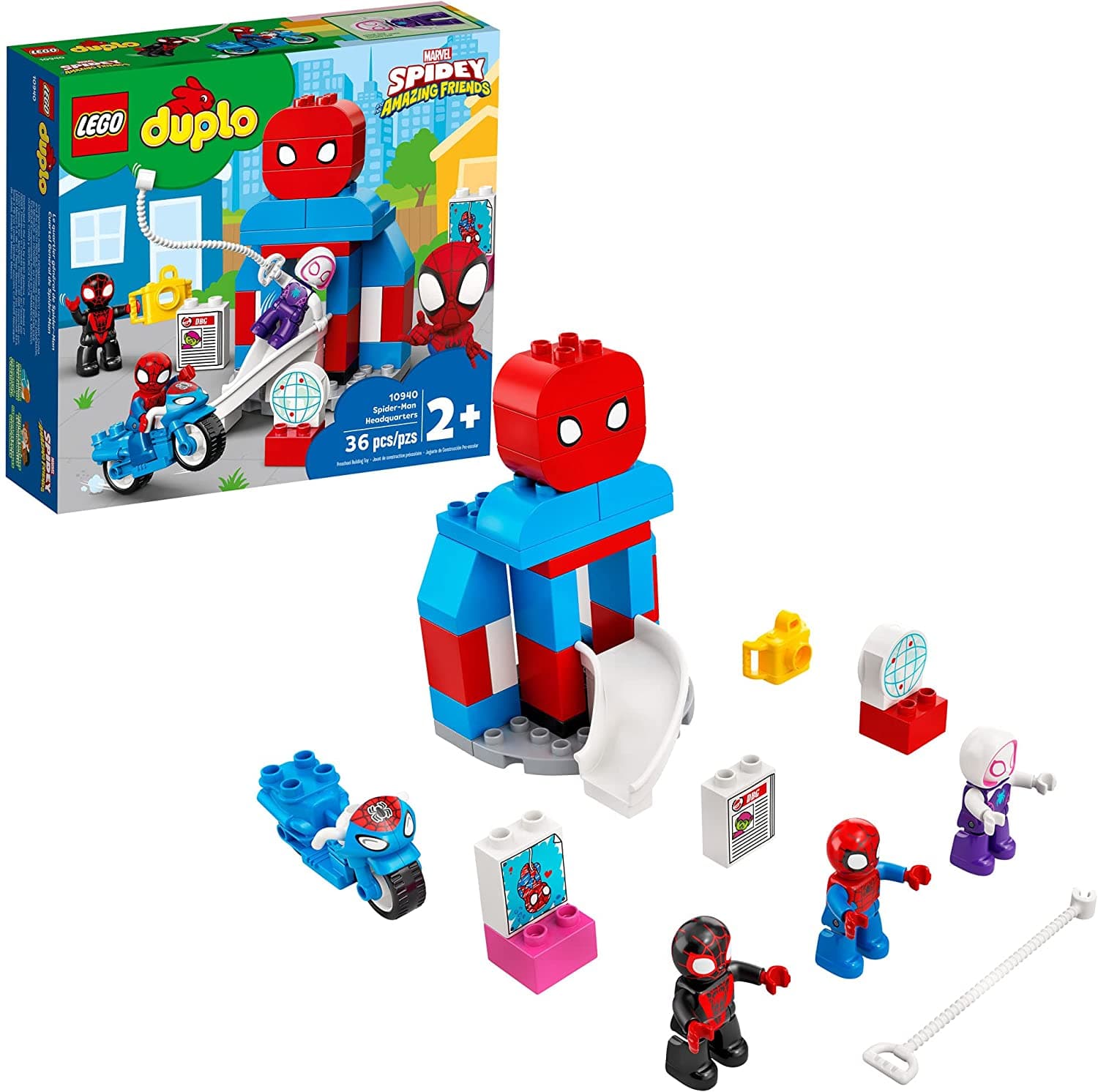 LEGO DUPLO Marvel Spider-Man Headquarters (Spidey and His Amazing Friends)