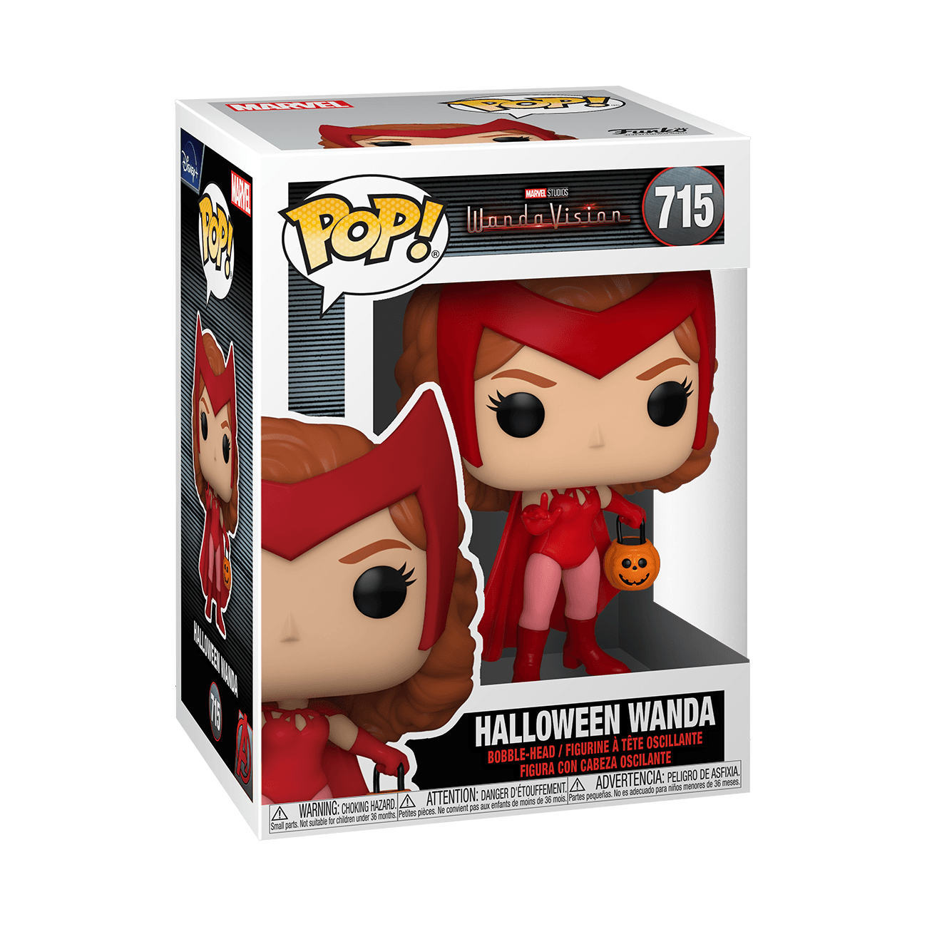 <a href="https://www.hottopic.com/product/funko-marvel-wandavision-pop-halloween-wanda-vinyl-bobble-head/14303562.html">WandaVision Pop! Halloween Wanda Bobble Head</a>/ Hot Topic