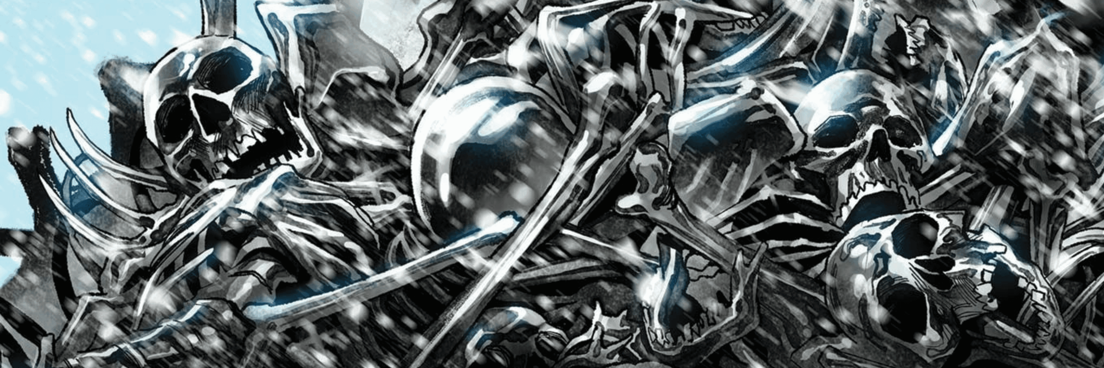 Adamantium-covered bones