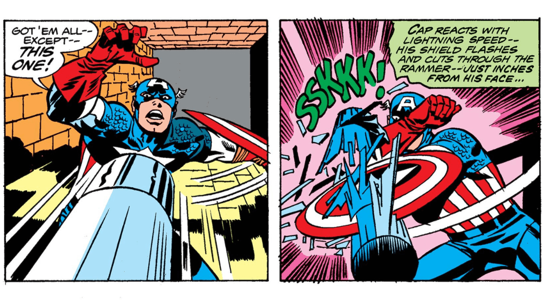 Captain America's shield