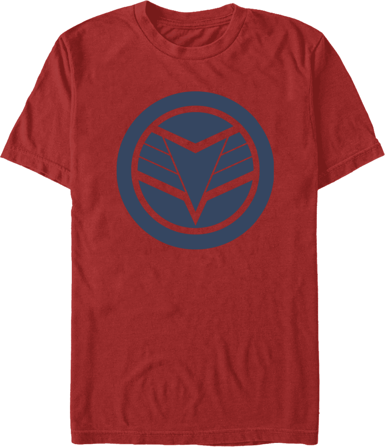 <a href=https://www.hottopic.com/product/marvel-the-falcon-and-the-winter-soldier-blue-shield-t-shirt/15222211.htm>Blue Shield T-Shirt</a> / Hot Topic