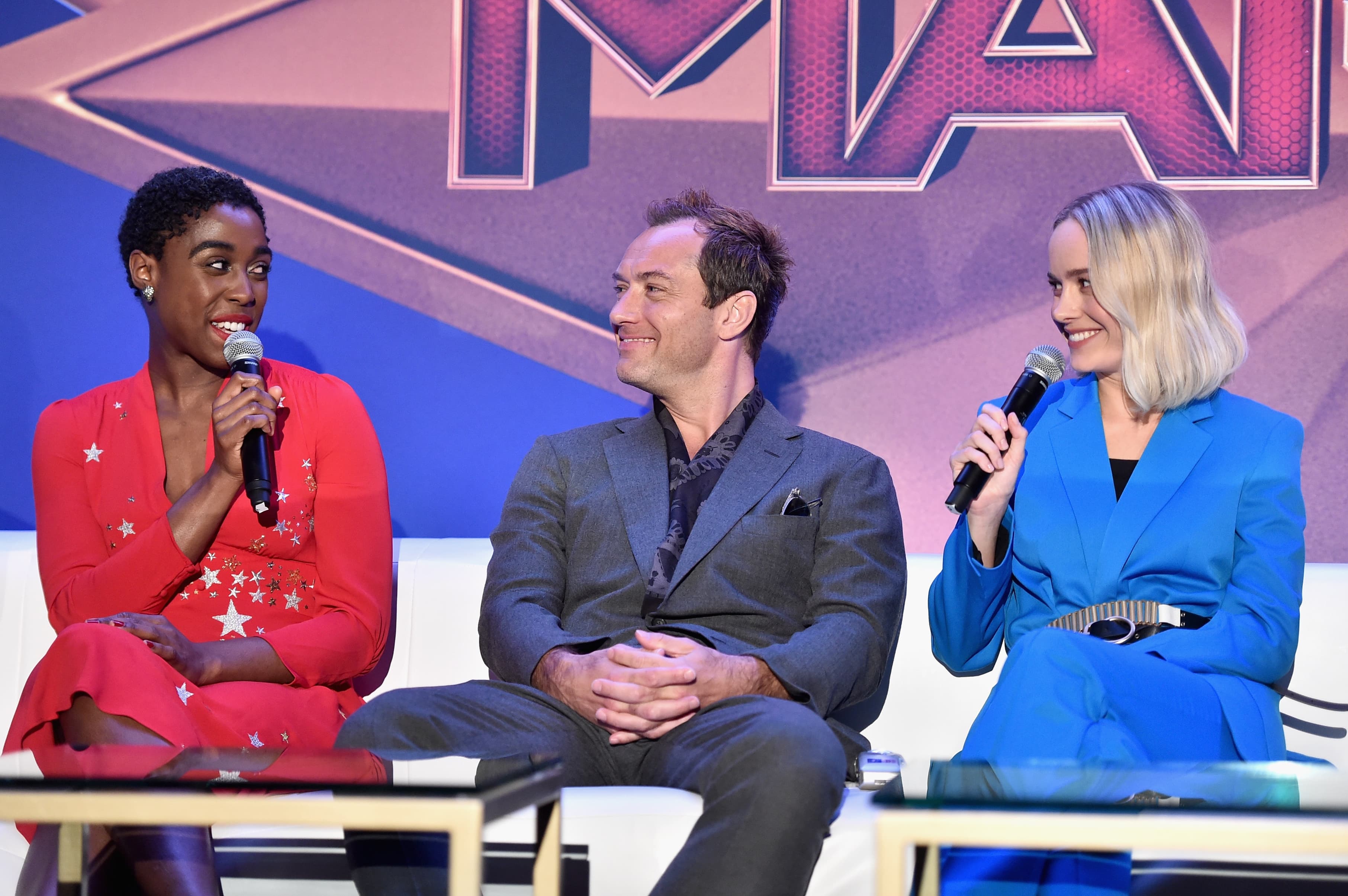 Captain Marvel - Lashana Lynch and Brie Larson