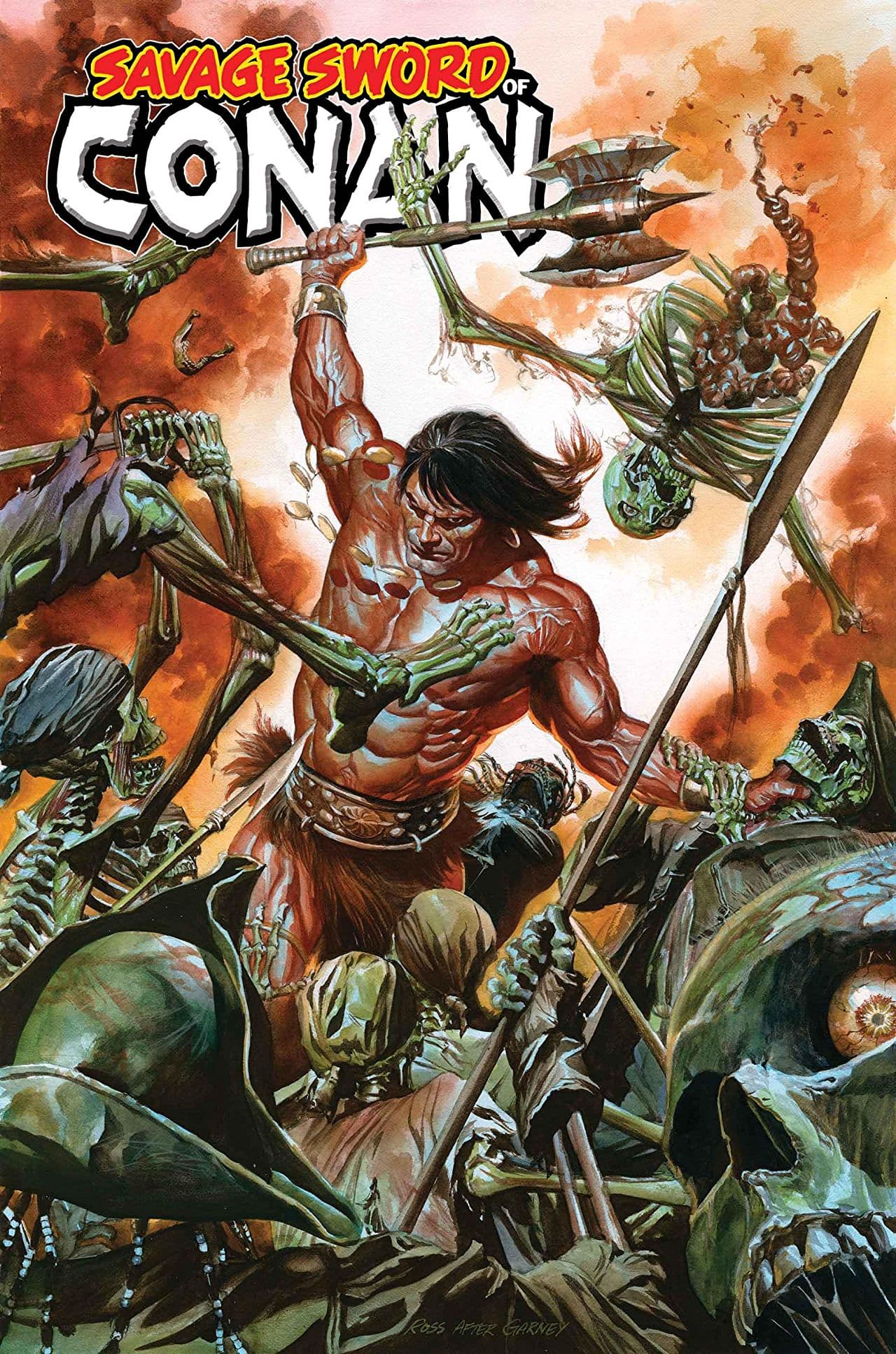 SAVAGE SWORD OF CONAN #1 cover by Alex Ross