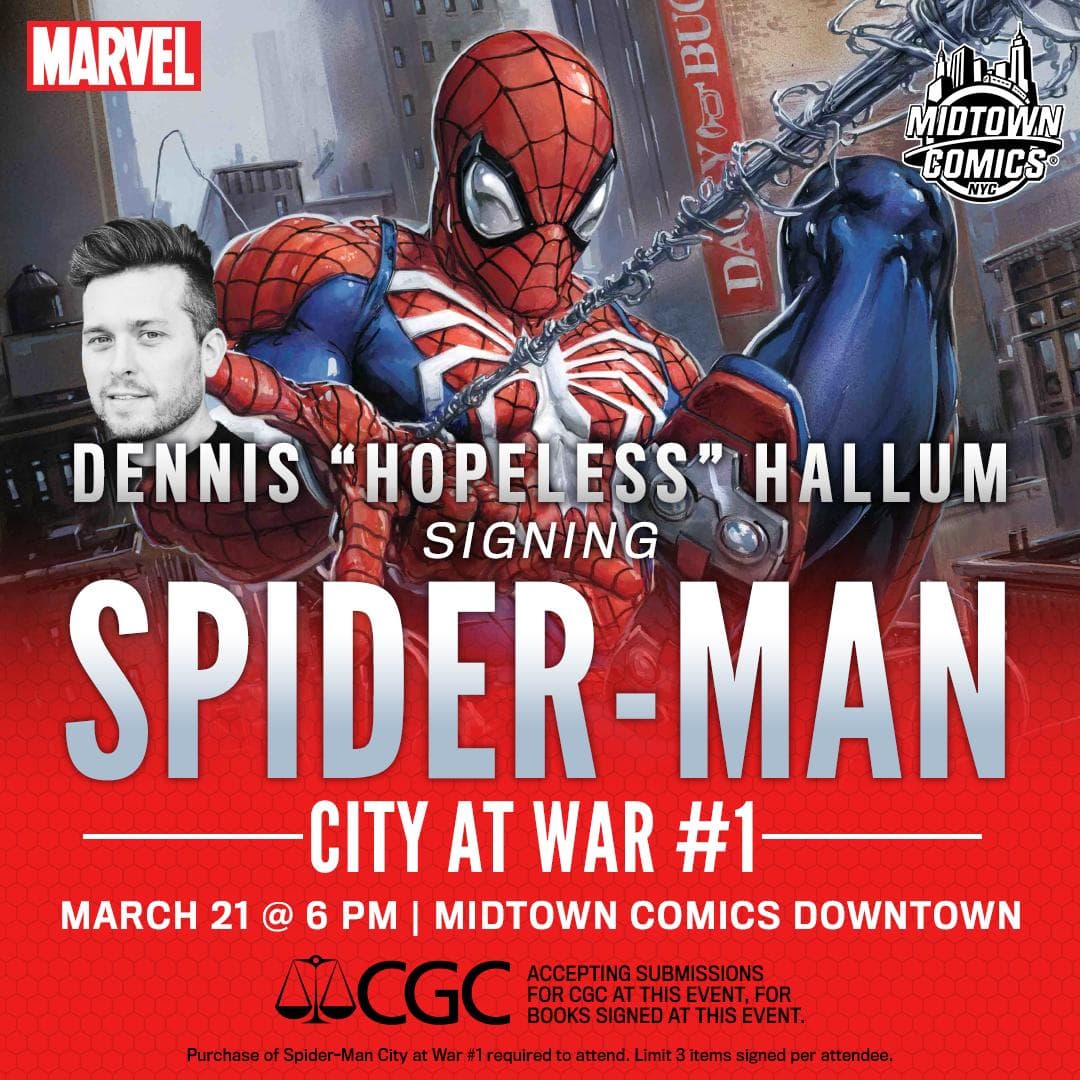 Midtown Comics Signing