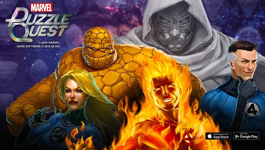 Marvel Puzzle Quest - Fantastic Four