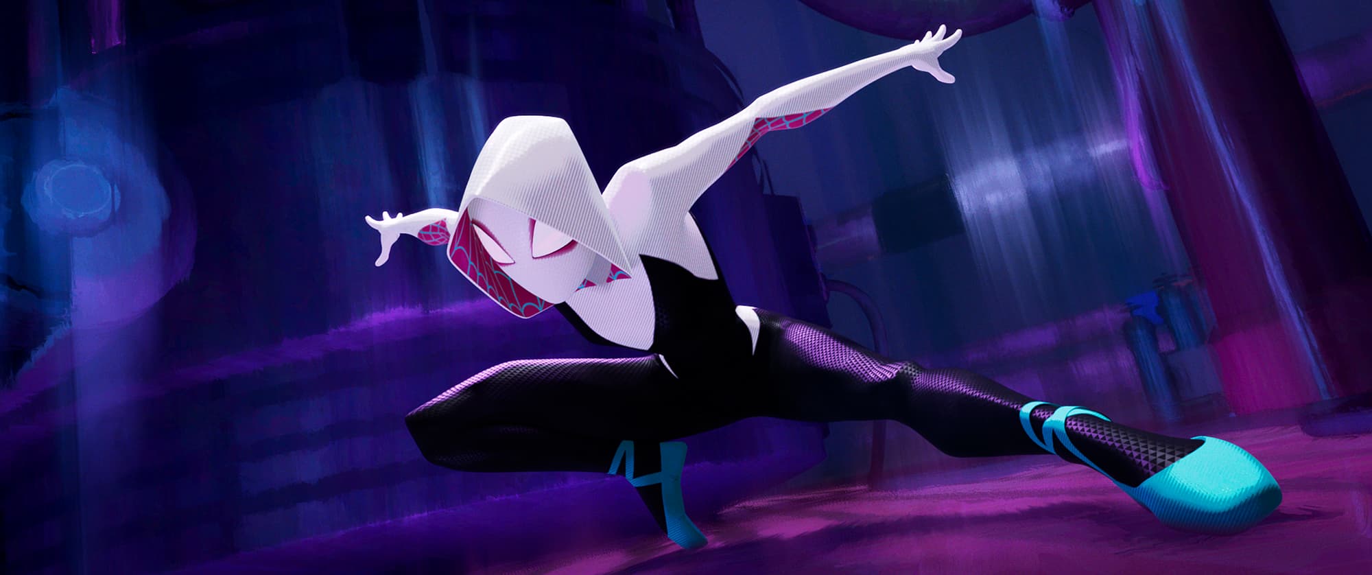 Spider-Gwen in "Spider-Man:Into the Spider-Verse"