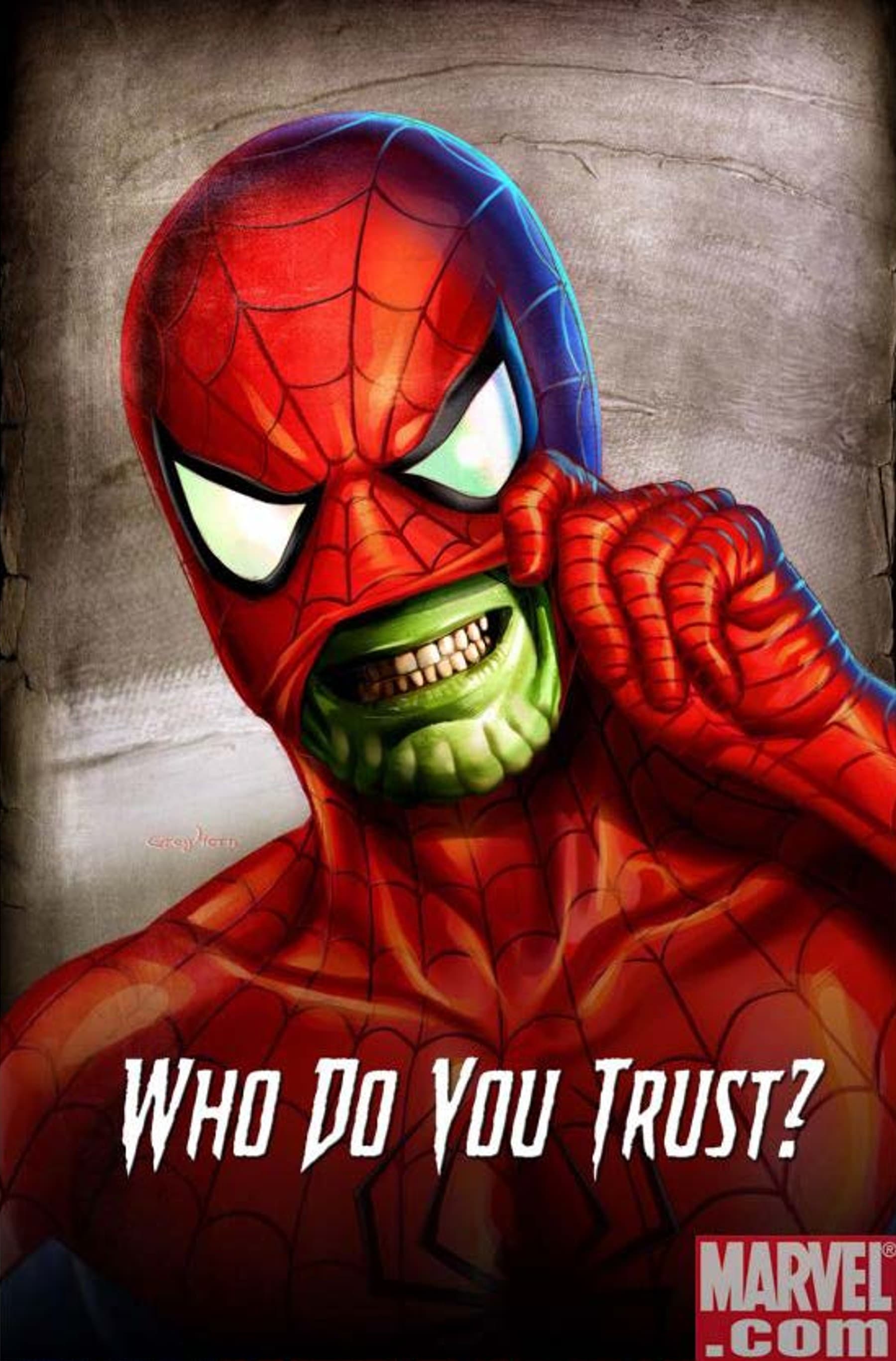 Who Do You Trust? Skrull Spider-Man Promotional Image