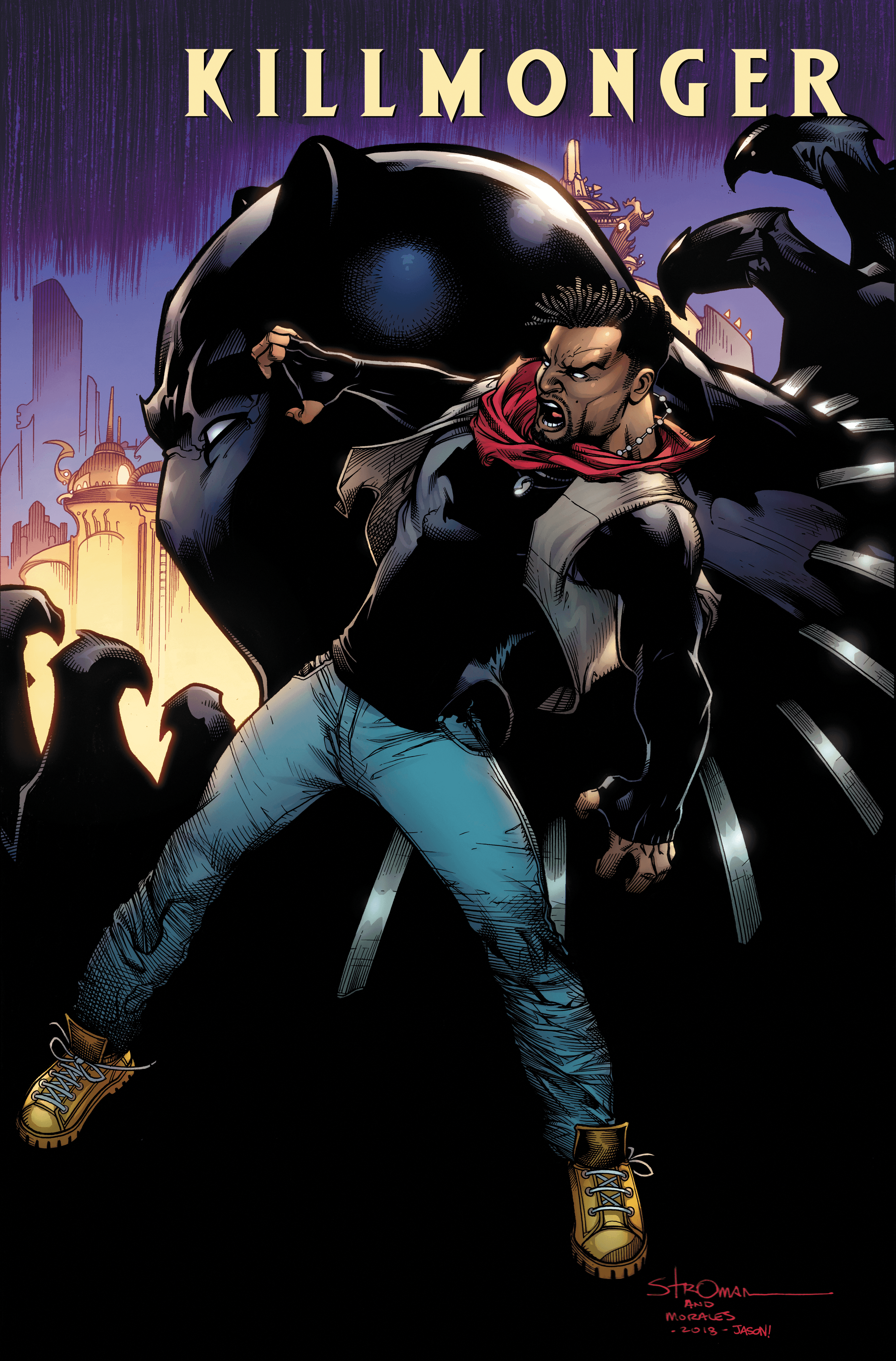 Killmonger variant cover